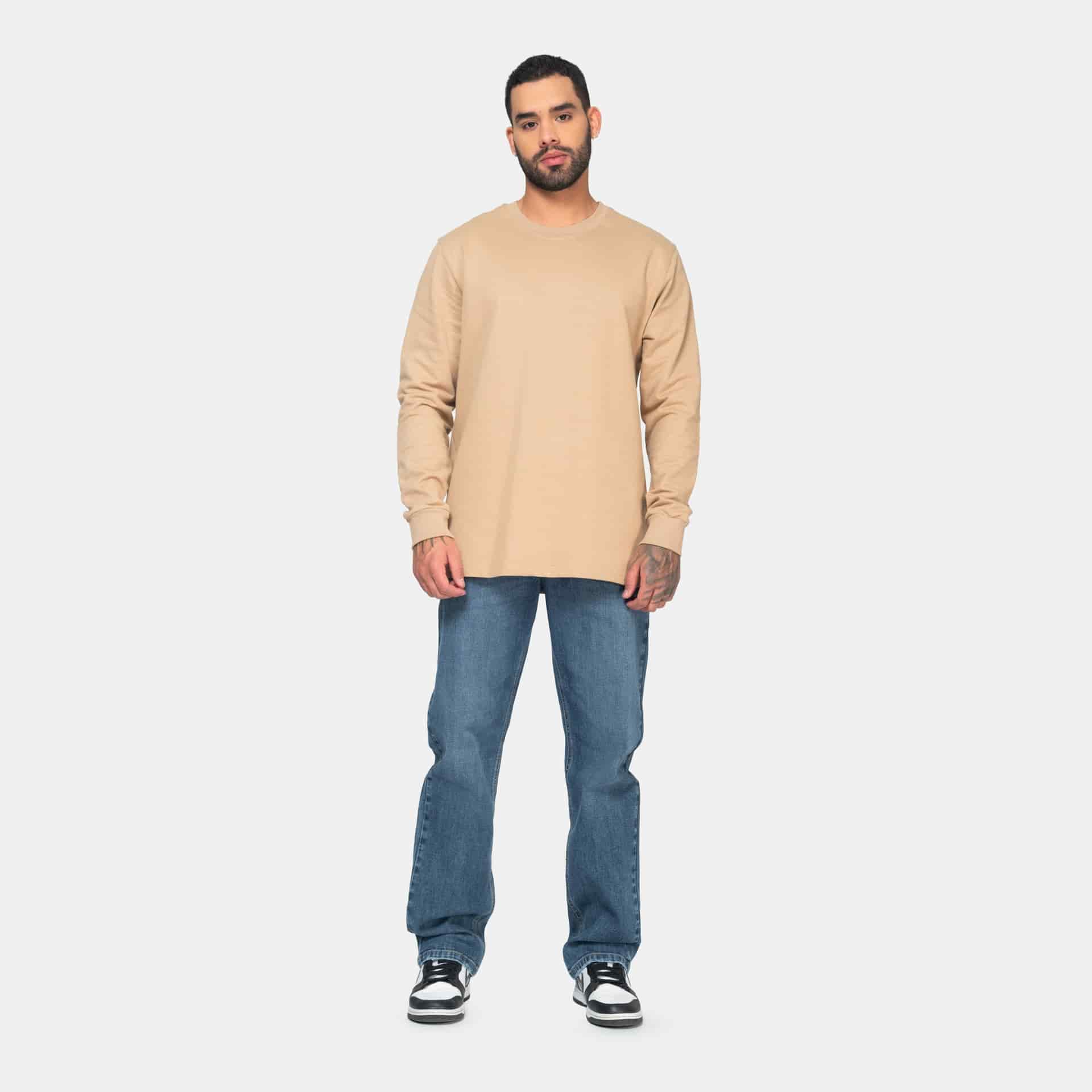Long Sleeve Essential Kaki - miniatura 4