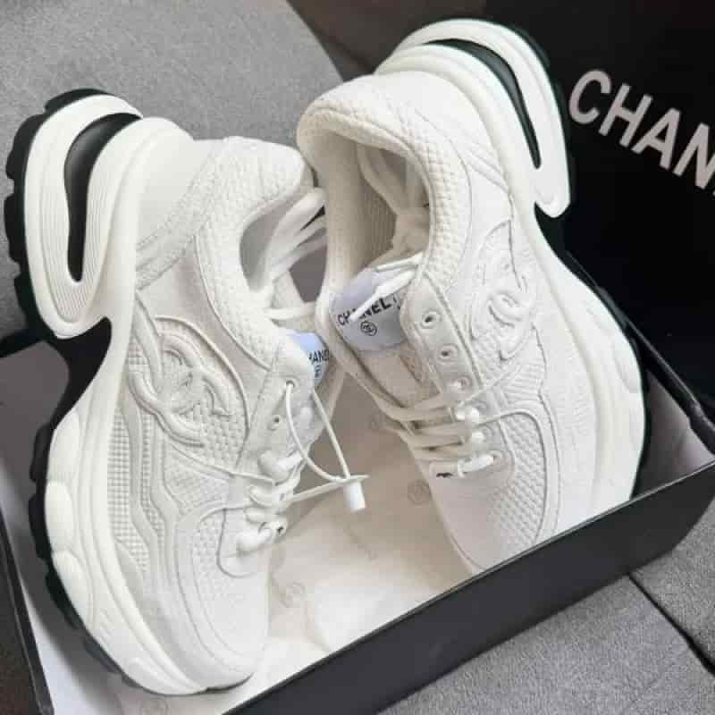 TENIS CHANEL BLANCO COMPLETO - miniatura 1
