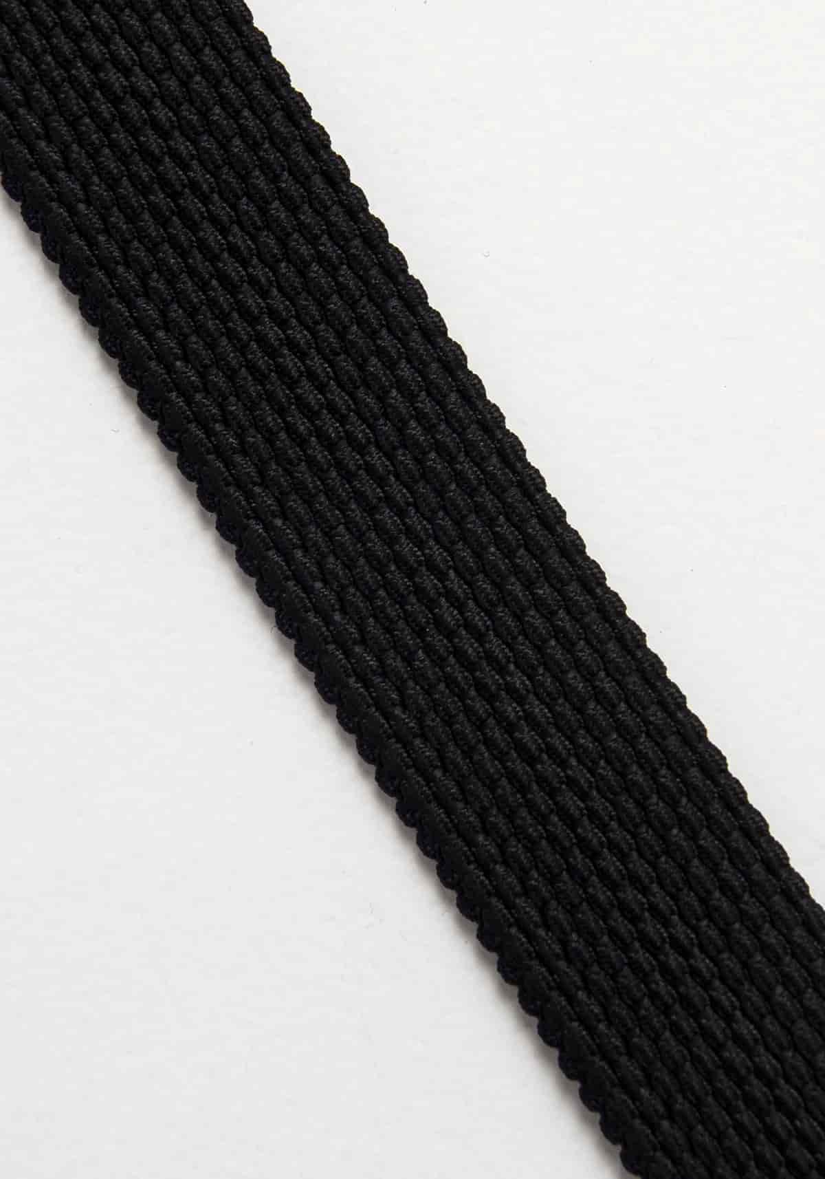 Cinturón Reversible Elástico Negro - Azul Oscuro - miniatura 2