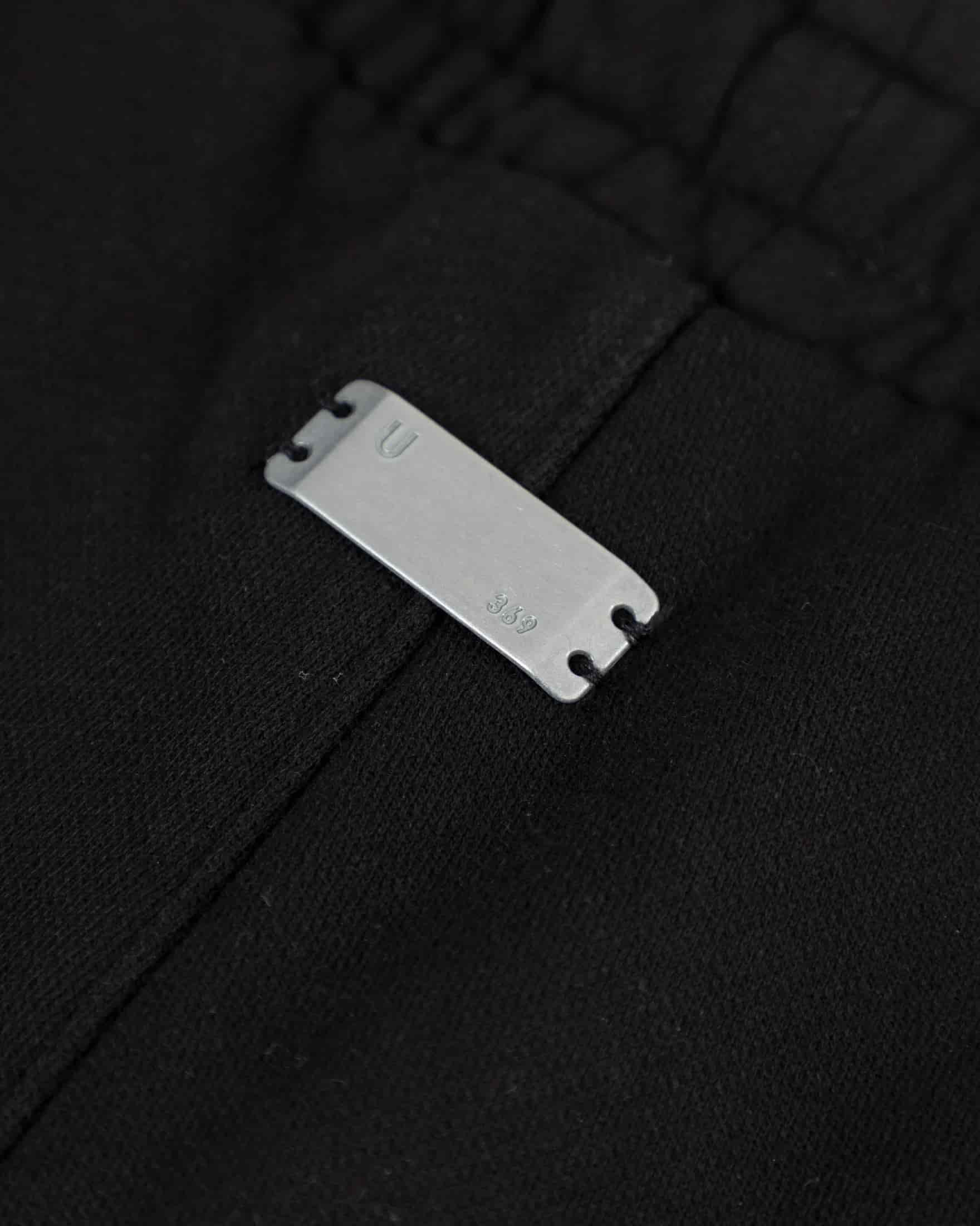 94' UNDRGLD Straight Pants Black - miniatura 6