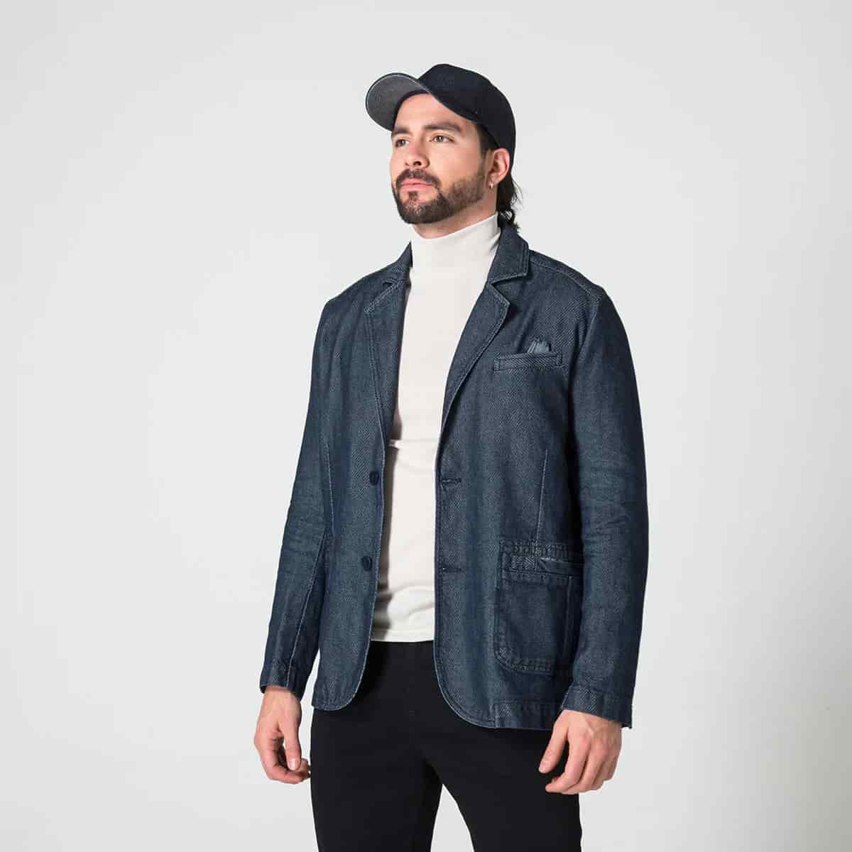Blazer Casual Denim Slim Sevilla - miniatura 1