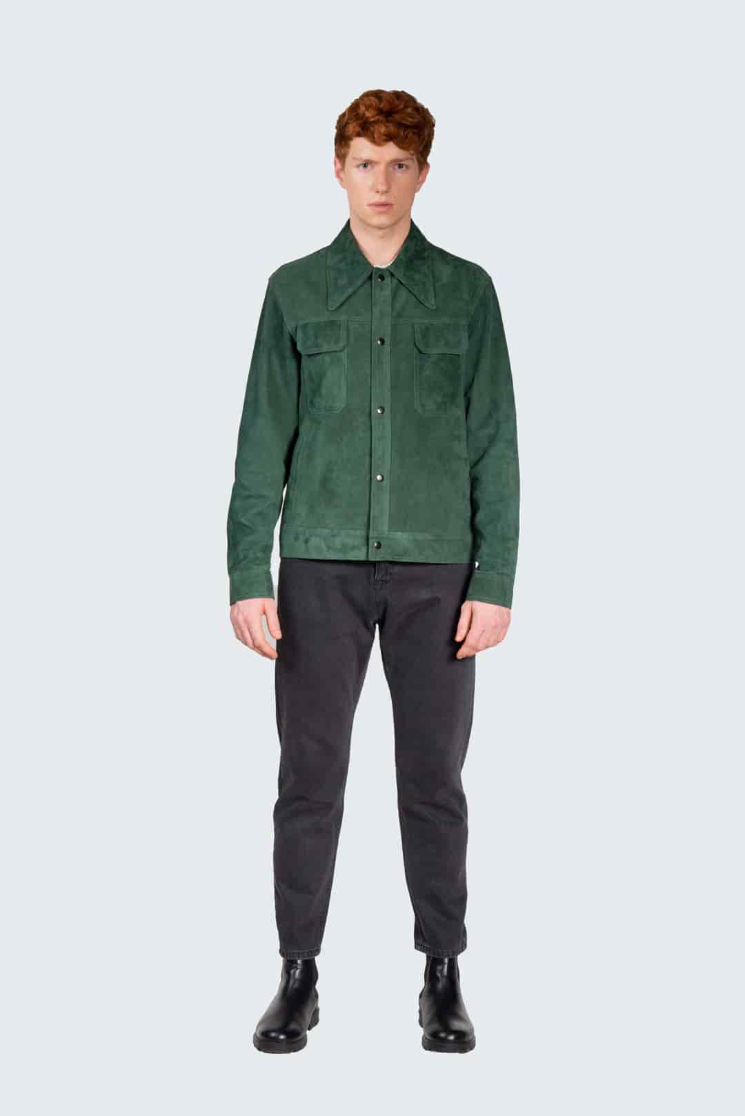 MONTIERI SUEDE JACKET - miniatura 7