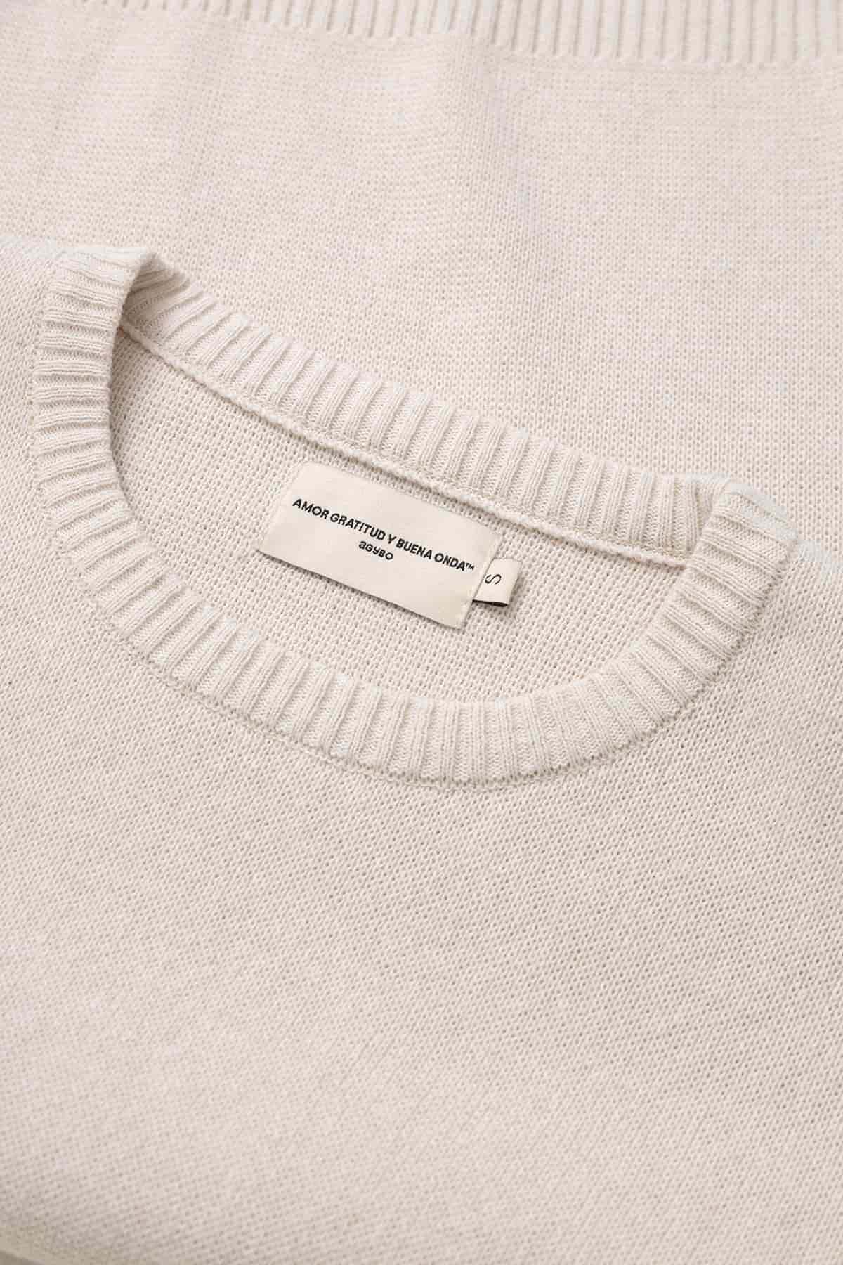 LOGO <3 SWEATER IVORY - miniatura 7