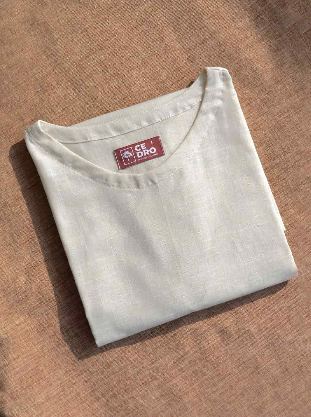 CAMISETA LINO ALGODÓN - miniatura 3