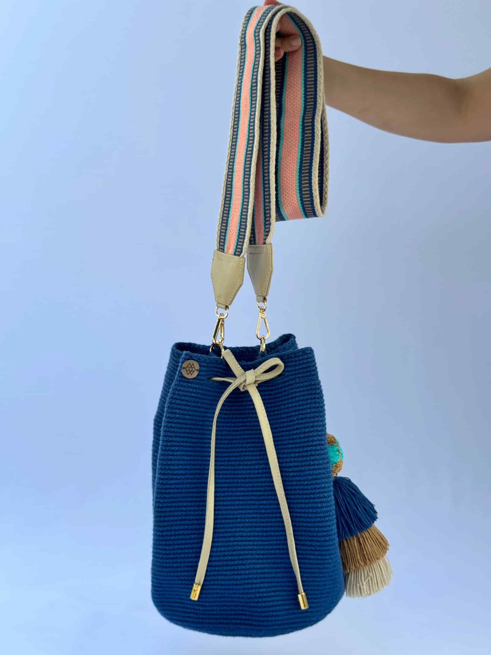 Mochilas Fusión Cordón Cuero - miniatura 2