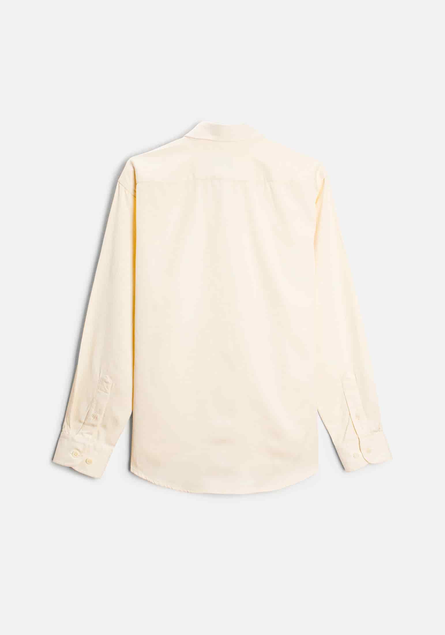 Camisa H CF Hamilton Tencel Beige - miniatura 5