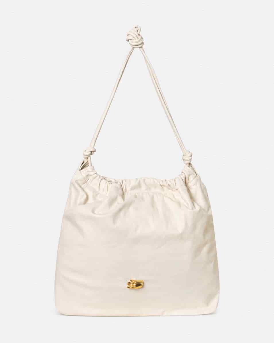 Le Sac G Beige Leather Bag - miniatura 2