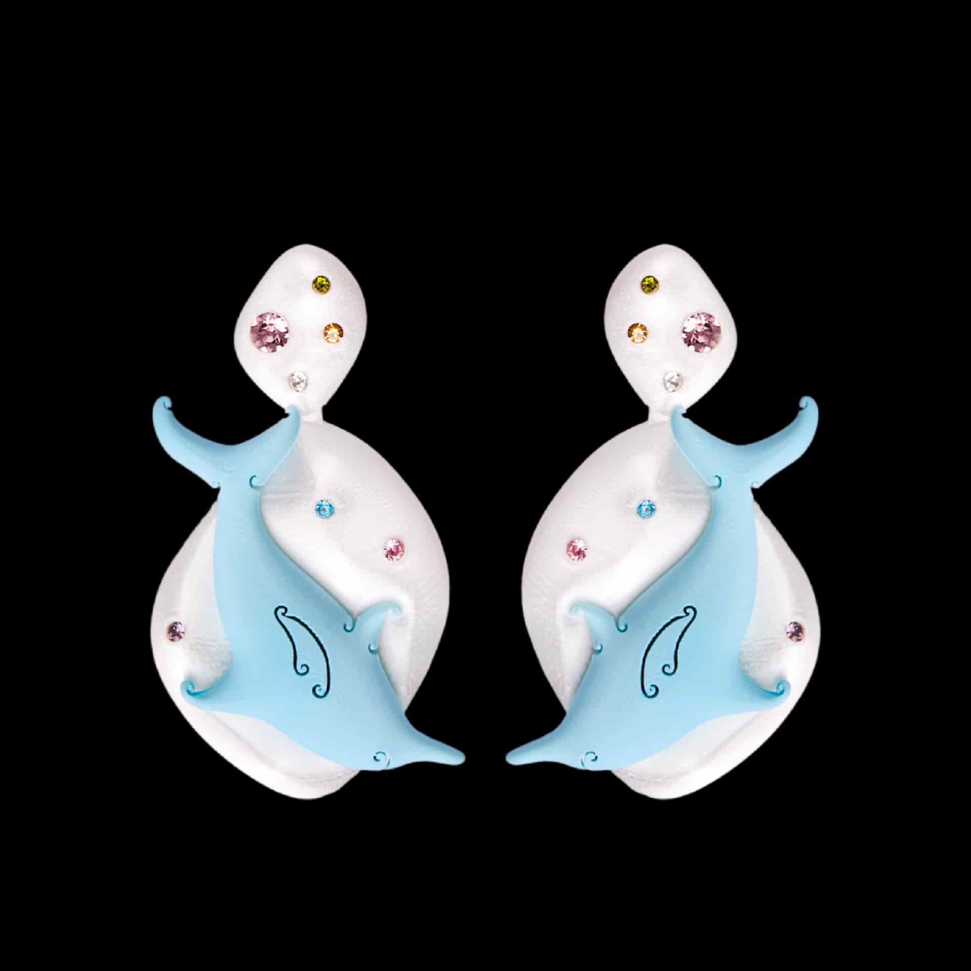 ARETES DOBLE DELFÍN - SIXXTA (Producto personalizado) - miniatura 7