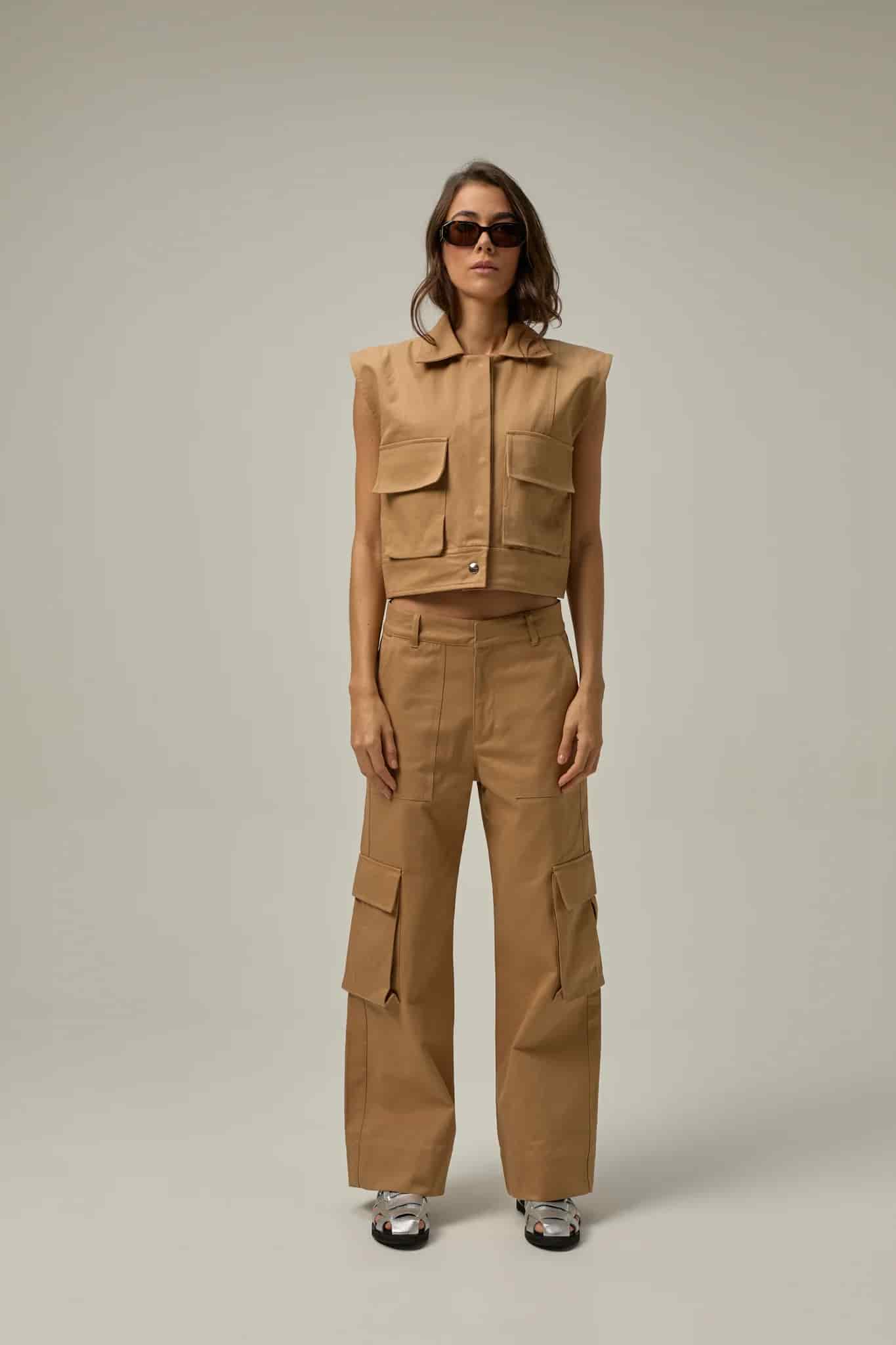 Chaleco Irene | Khaki - miniatura 10