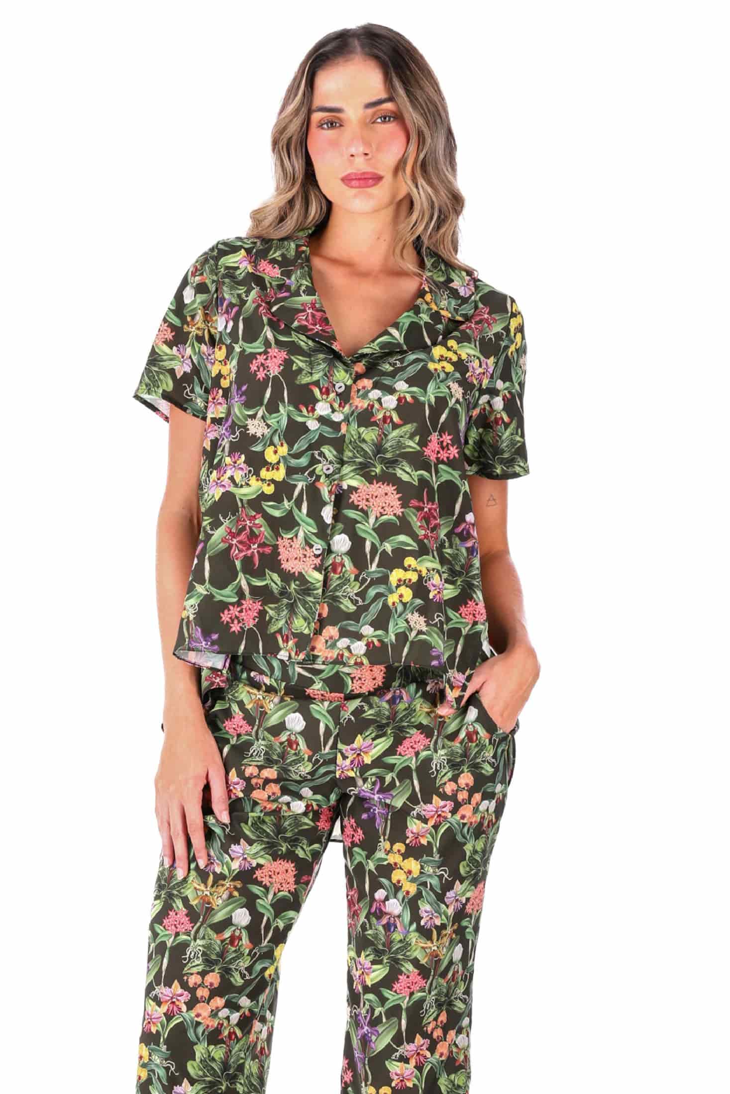 PIJAMA PANTALON ELLIPSE ESTAMPADO - miniatura 1