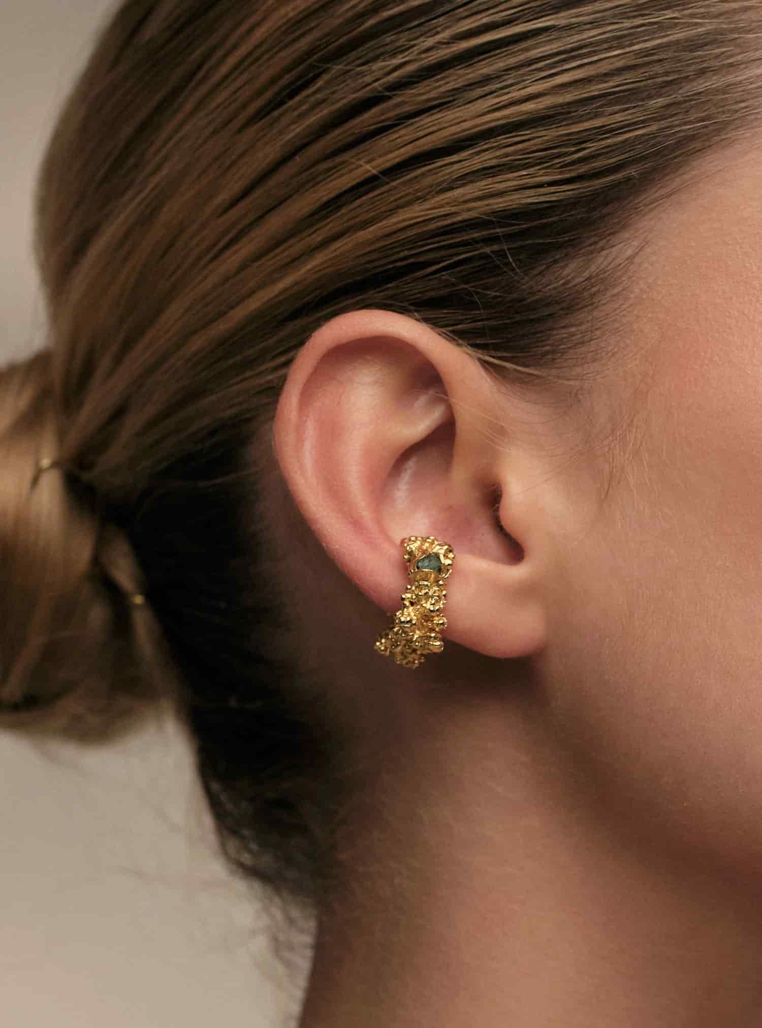Aura Emerald Earcuff - miniatura 2