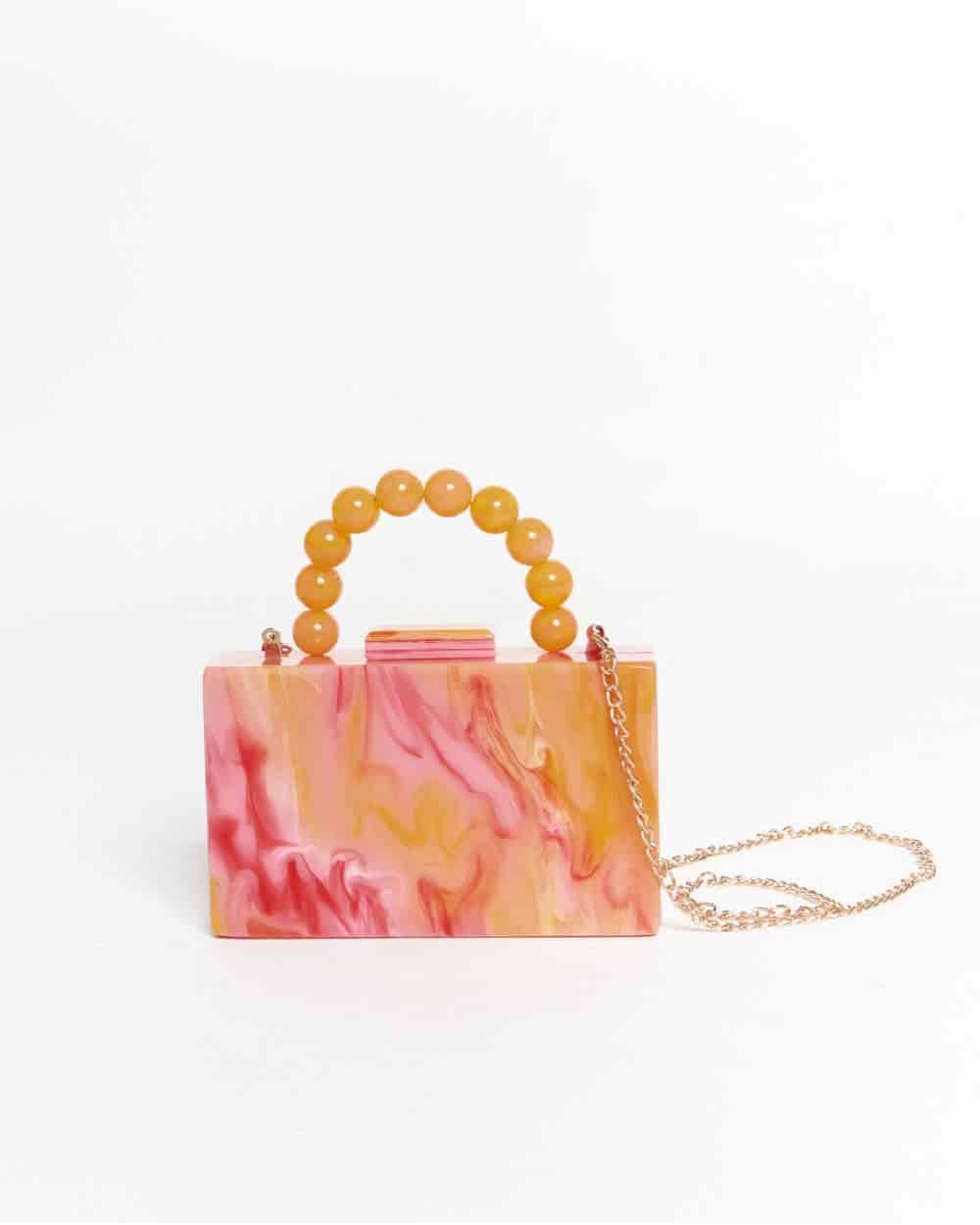 CORAL STONE HANDLE BAG - miniatura 2