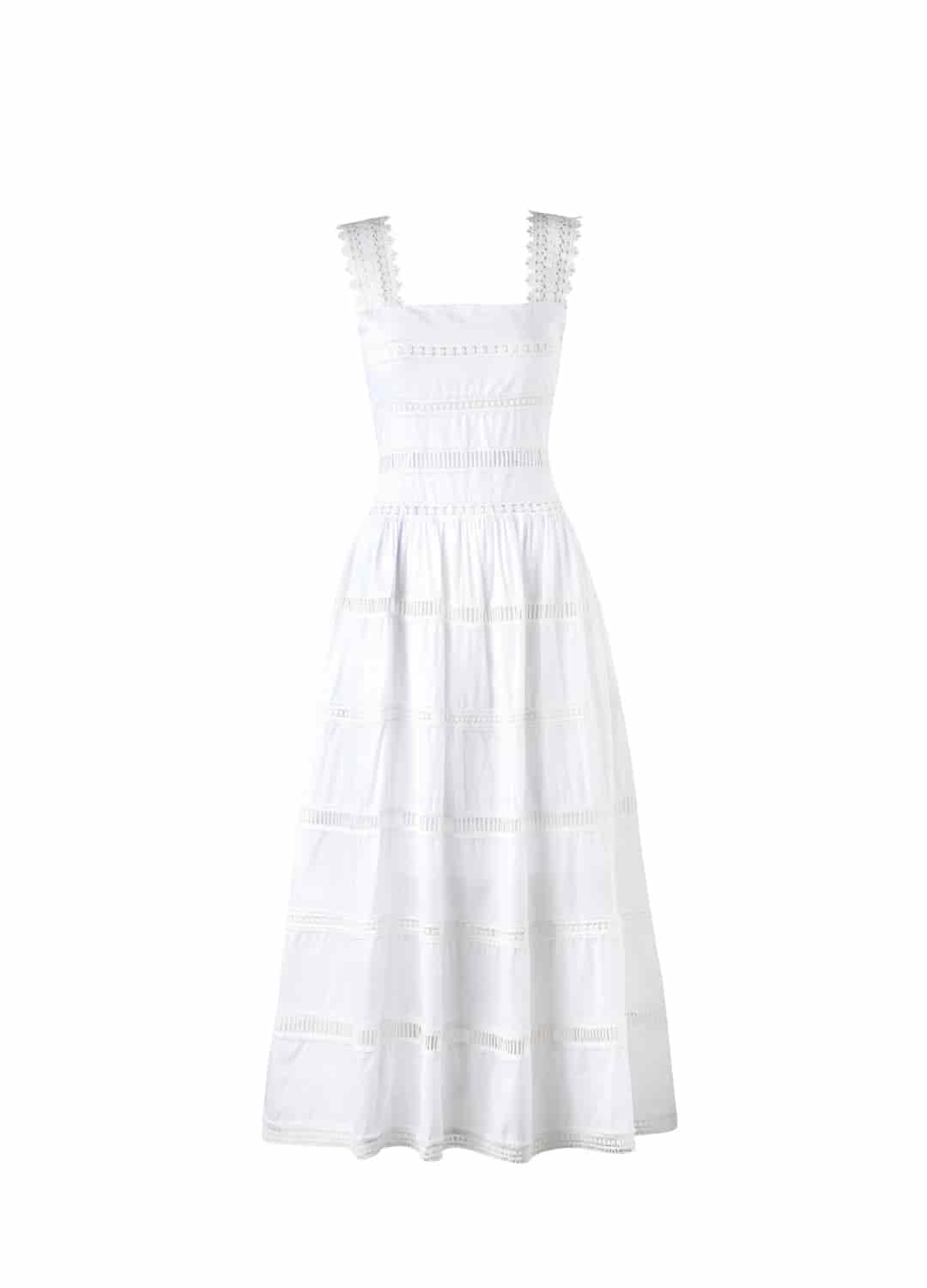 KATE DRESS WHITE - miniatura 2