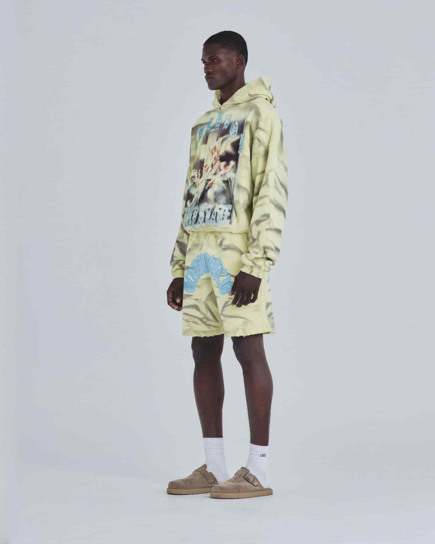 Holy State UNDRGLD Destroyed Short Aged Yellow - miniatura 5