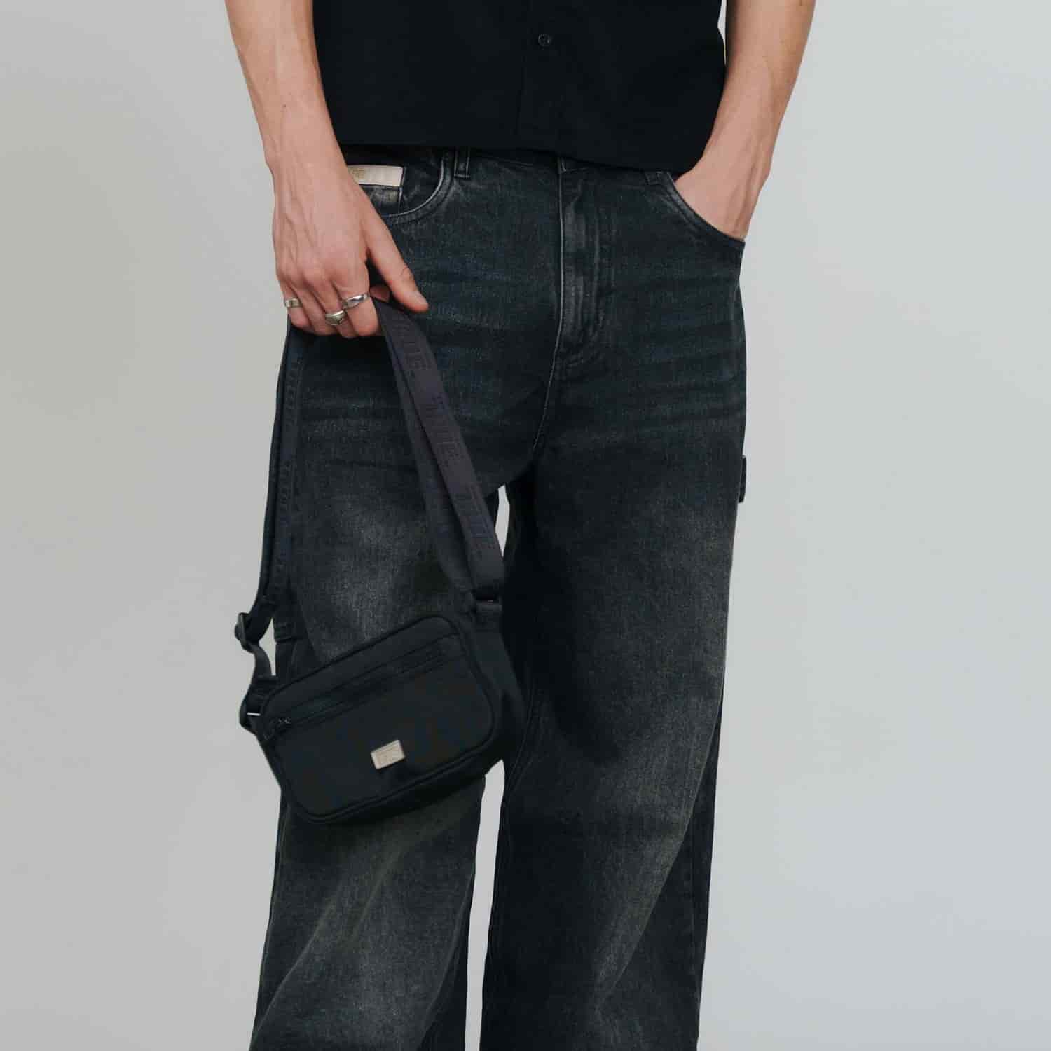 True Classic Mini Bag - Black - miniatura 2