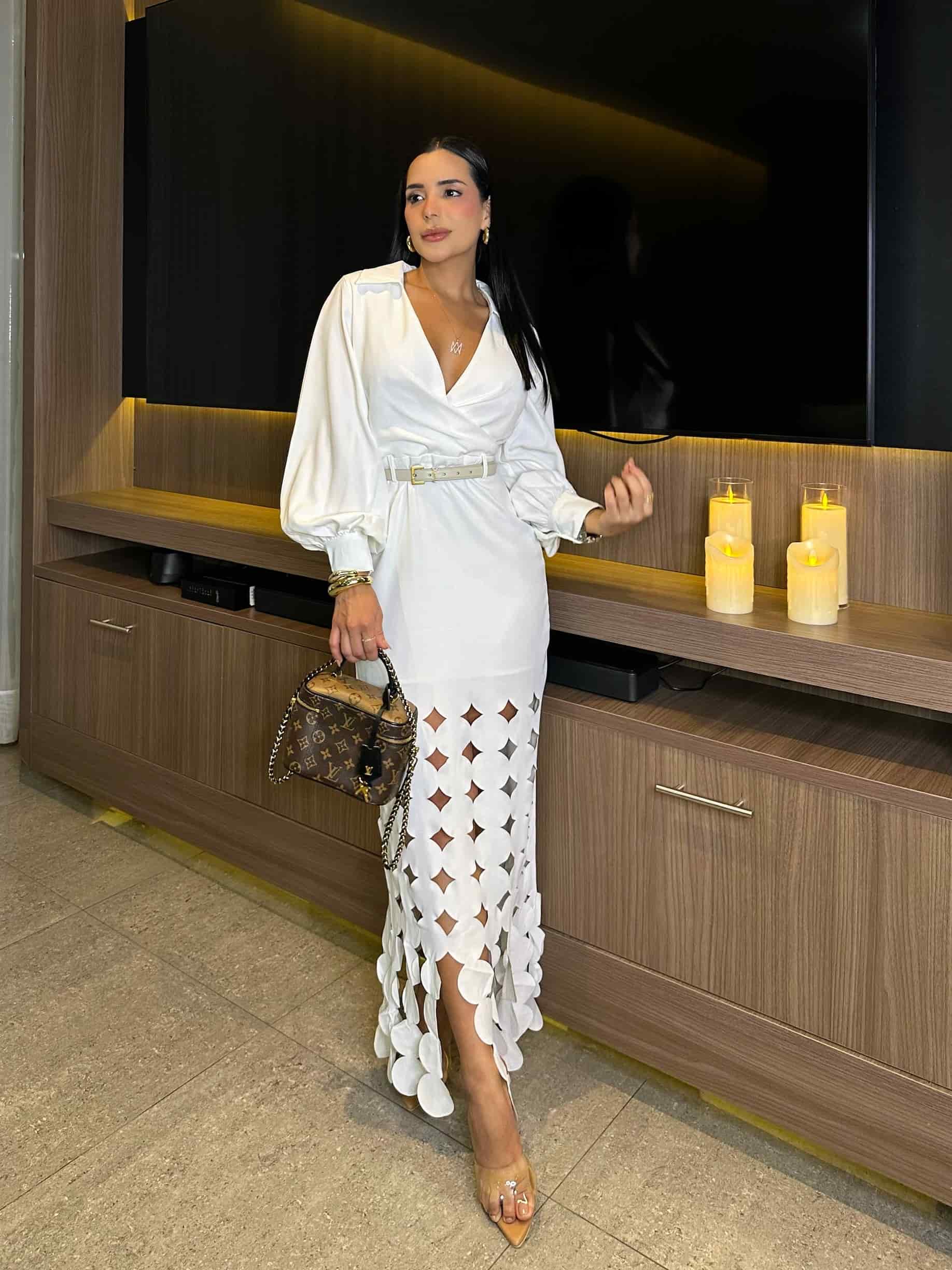 VESTIDO ANGELICA BLANCO - miniatura 2