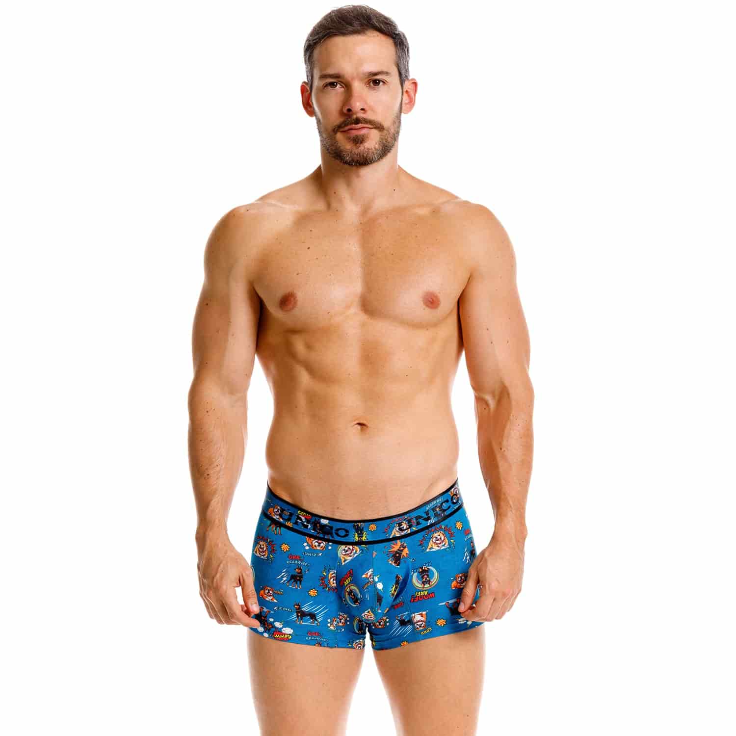 BOXER CORTO SNARL AZUL - miniatura 4