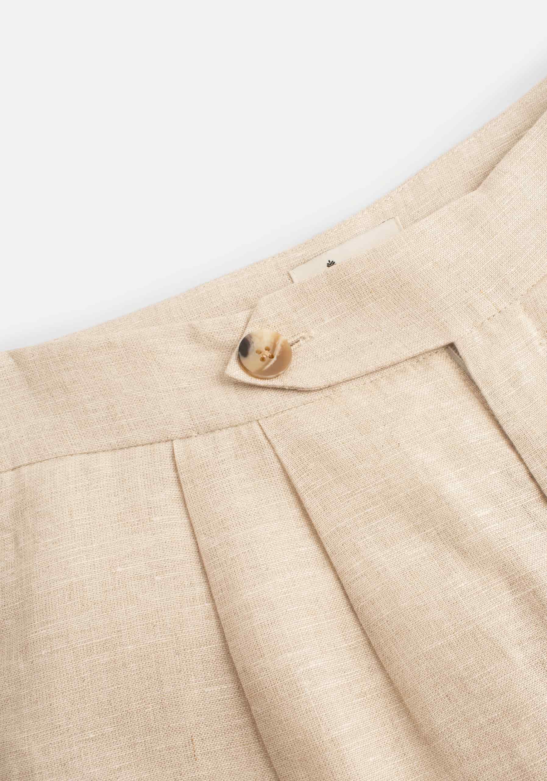 Short M Mistral Lino Avena - miniatura 4