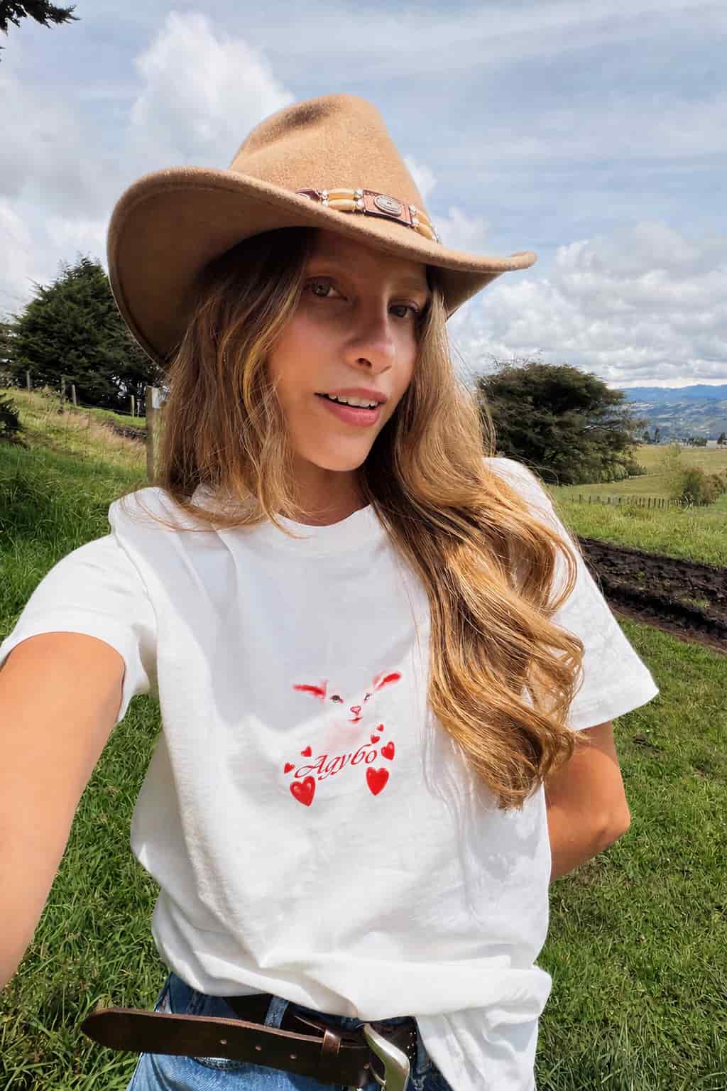 FLUFFY T-SHIRT WHITE - miniatura 5