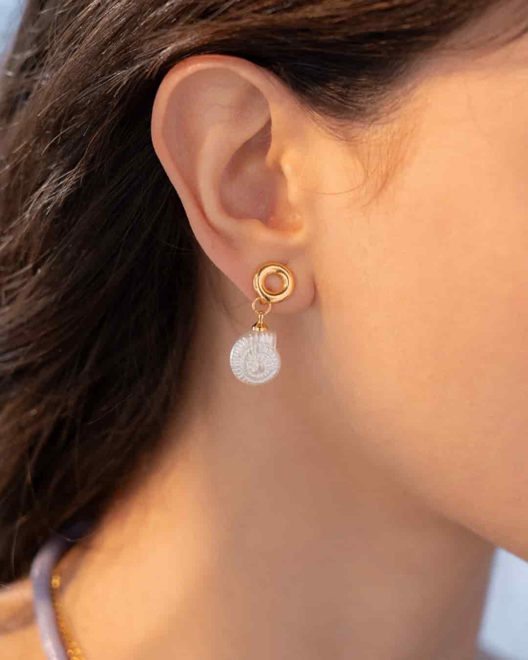 Aretes Caracol - miniatura 1