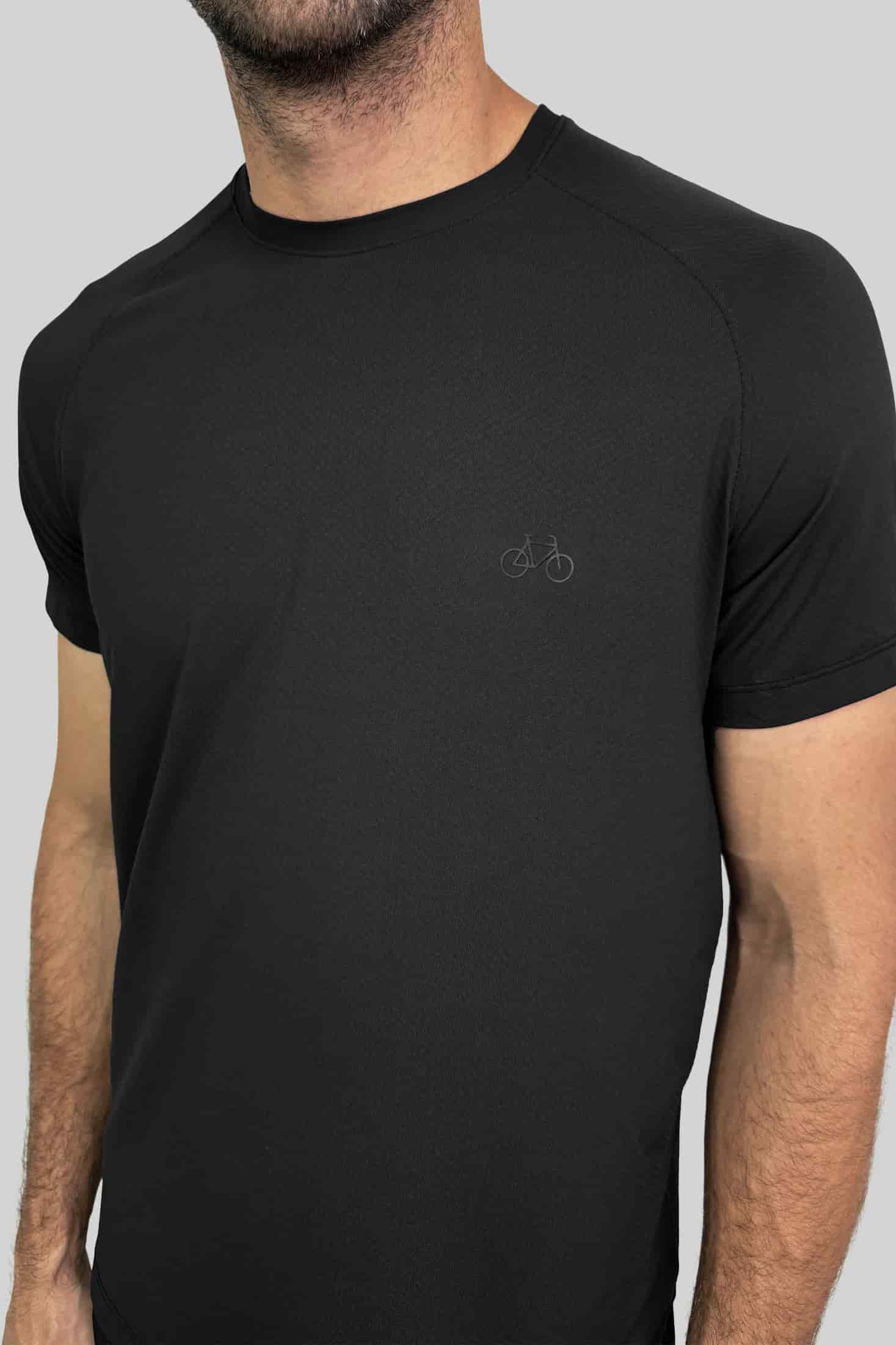 CAMISETA SPORT ATHENS NEGRA - miniatura 3