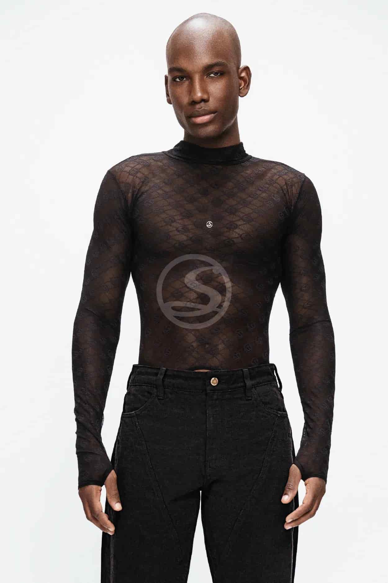 Mesh Nómada Negro Santísimas Men Ref. S-567 - miniatura 1