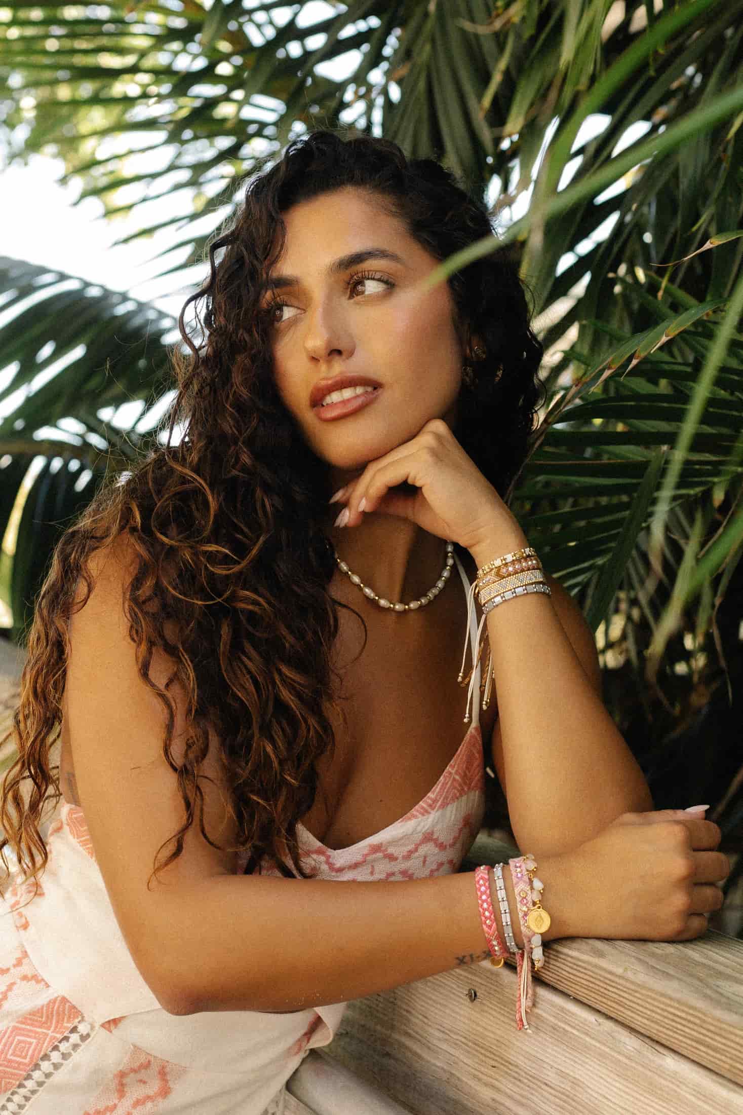 Kalepsu Wayuu Bracelet | Desert Rose - miniatura 3
