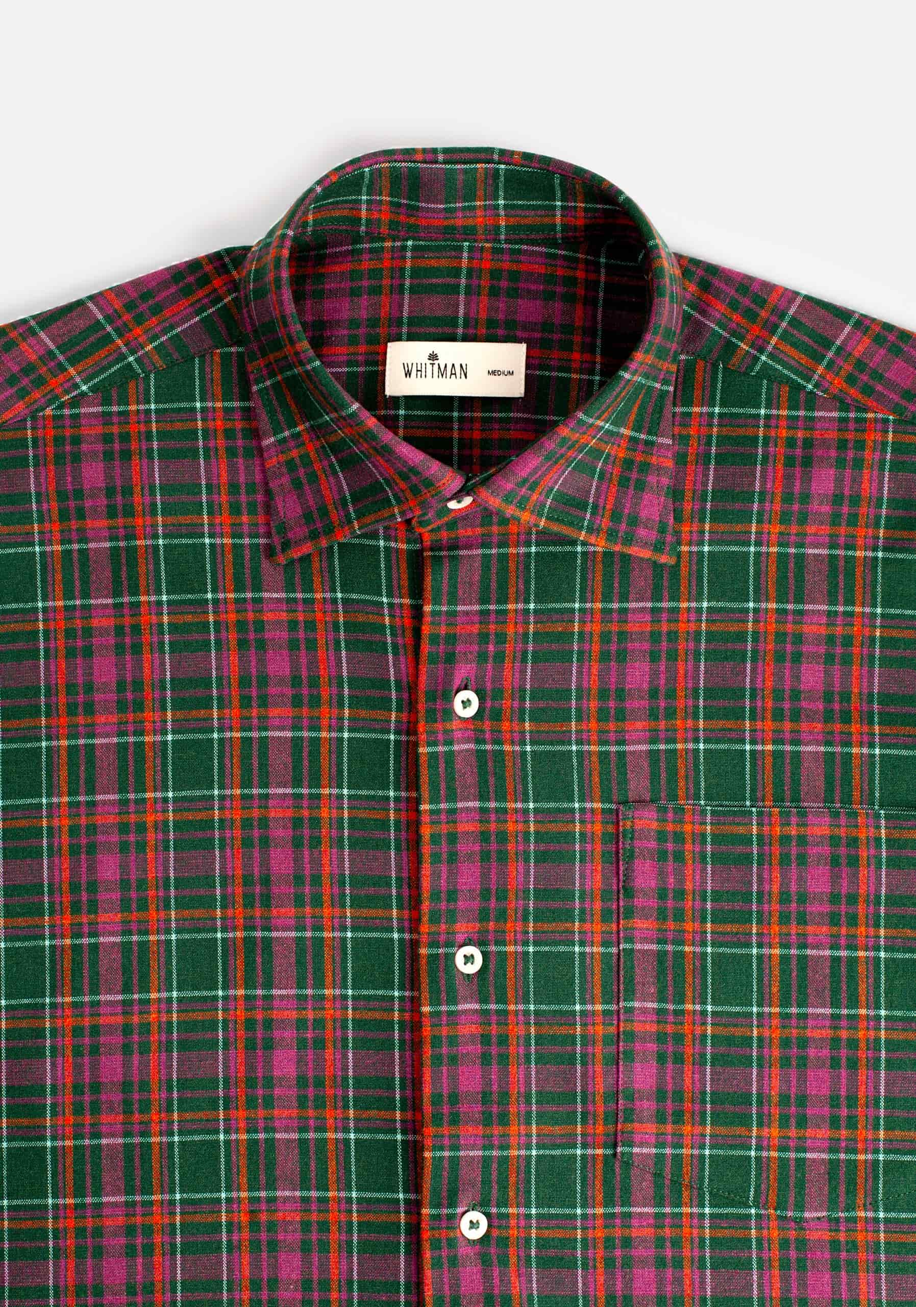 Camisa H CI Jamaica Cuadros Verdes - miniatura 5