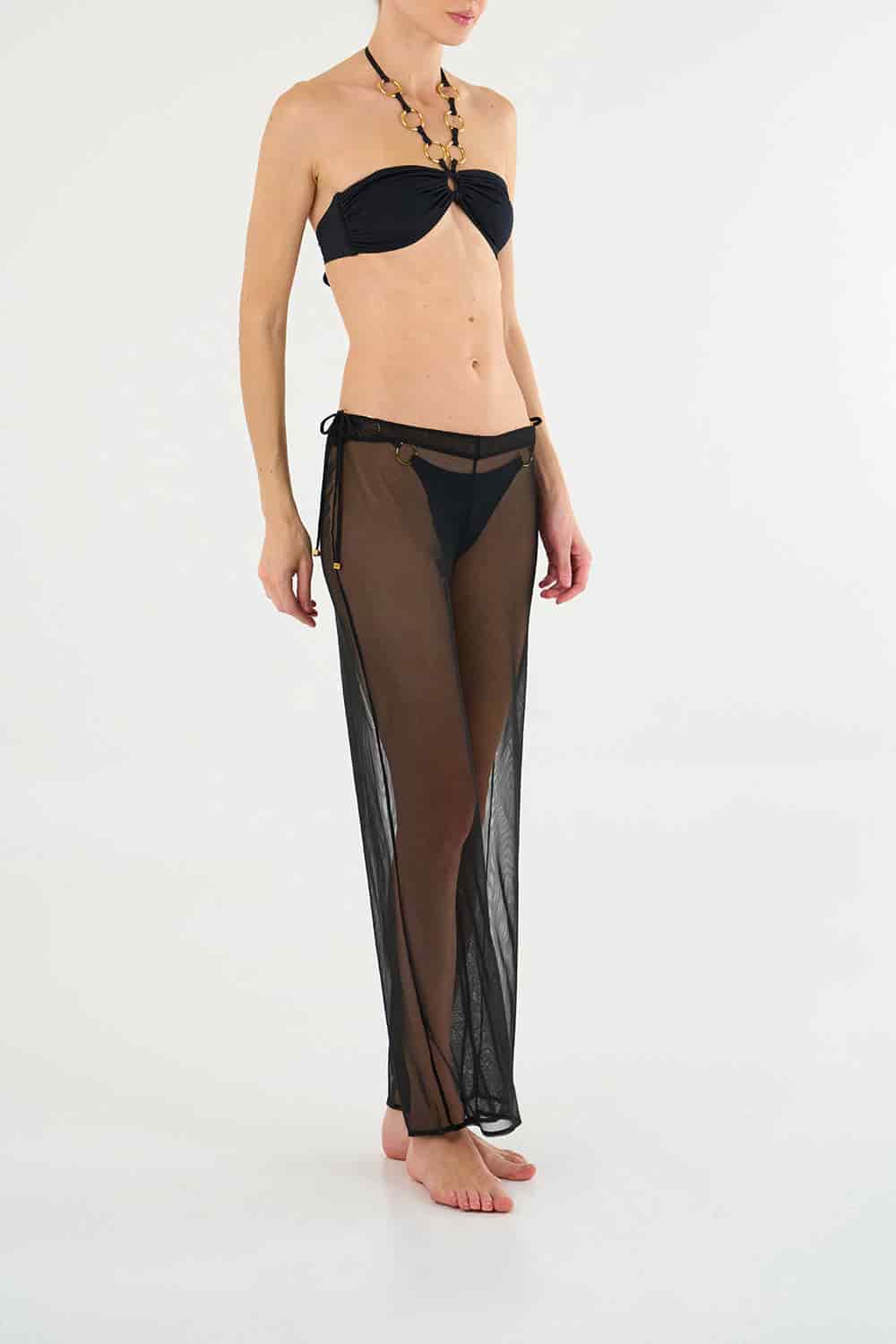 BLACK MARLI PANTS - miniatura 2