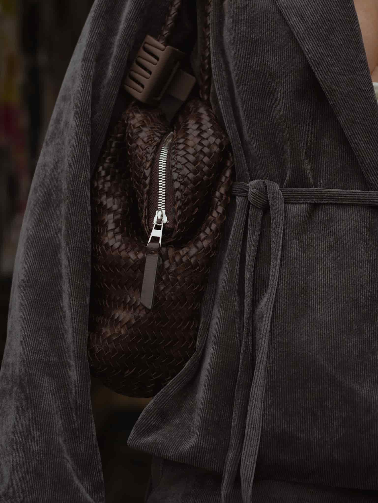 CORD BLAZER - DEEP BROWN - miniatura 4