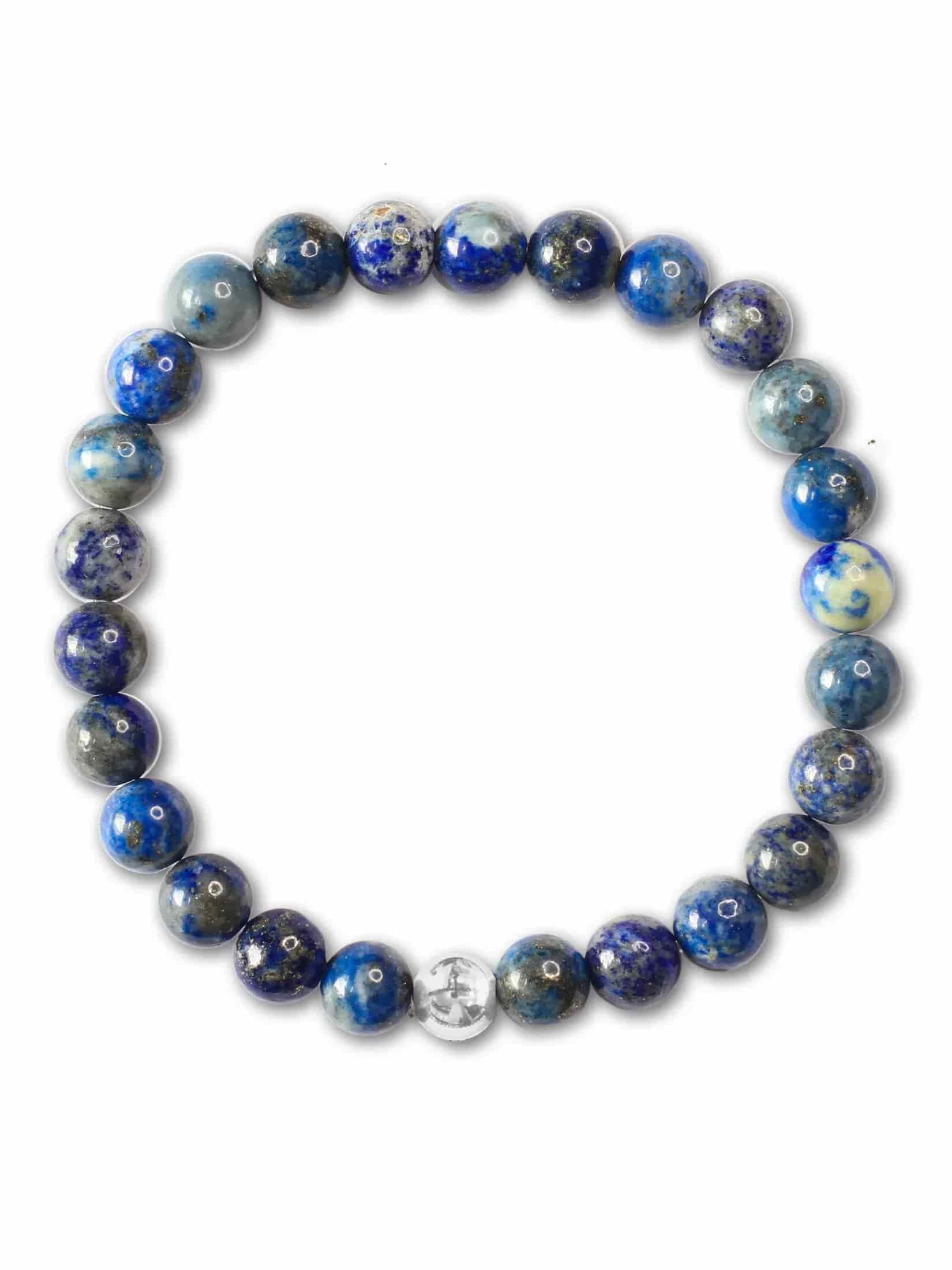 Brazalete Lapislazuli 6mm - miniatura 12