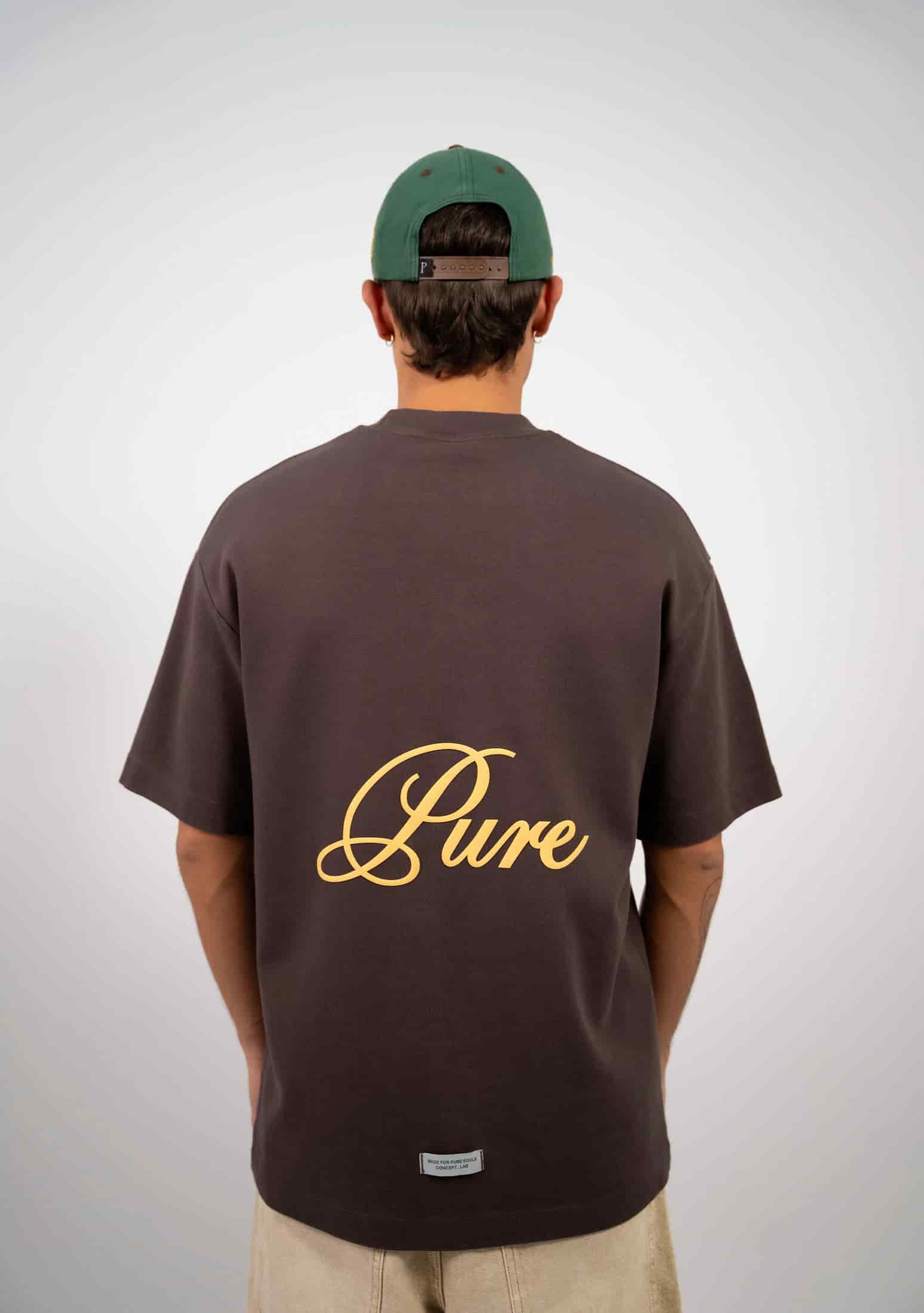Brown Logo T-Shirt - miniatura 2