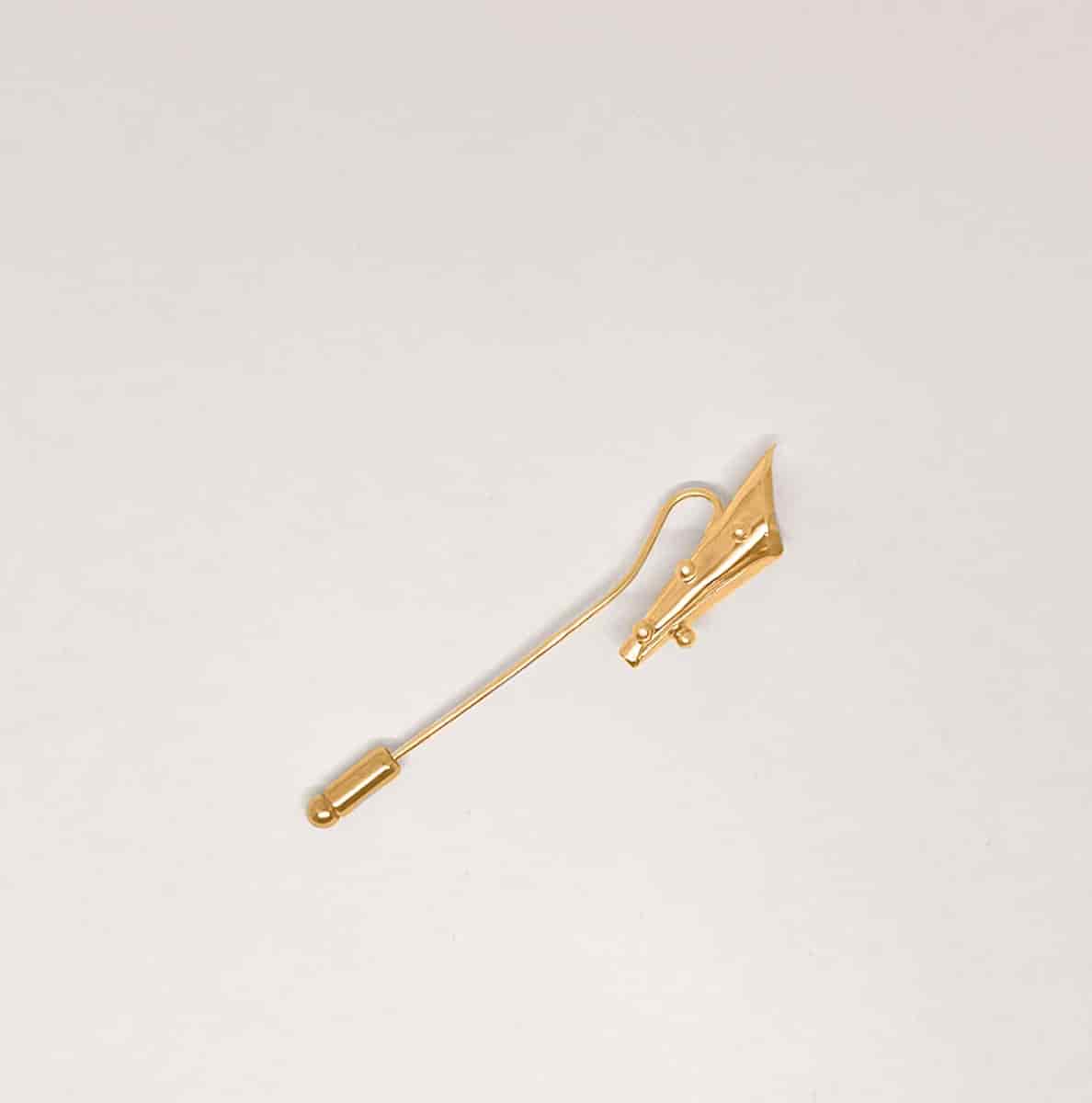Flora Brooche Gold - miniatura 4
