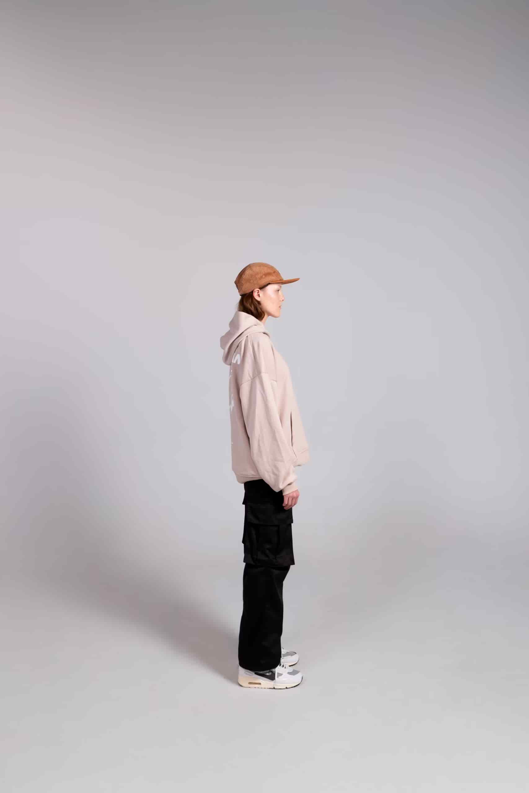 Hoodie Oversize Beigie - miniatura 4