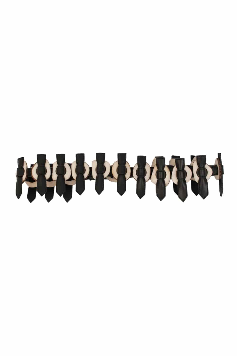AMULETO BELT - NAPA NERO - miniatura 1
