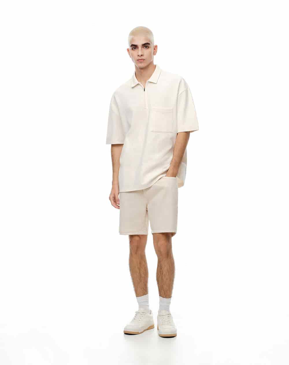 Polo regular algodón vainilla hombre - miniatura 19