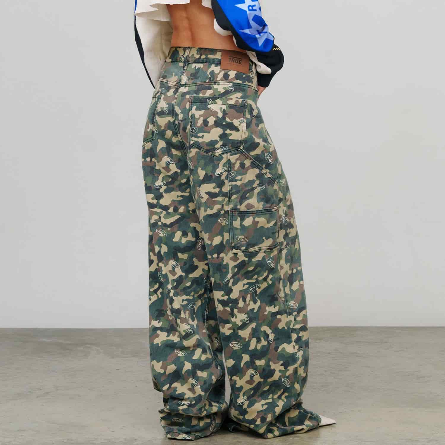 Racing Camo Carpenter Pants - Green - miniatura 3