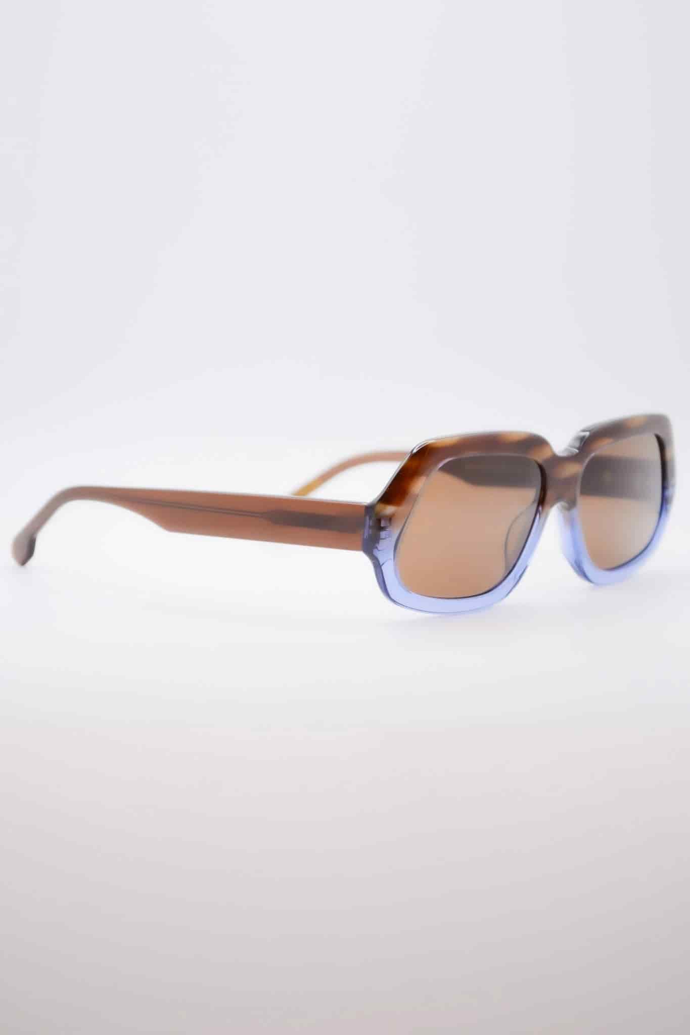 gafas de sol seventy5 carey rayas azul - miniatura 3