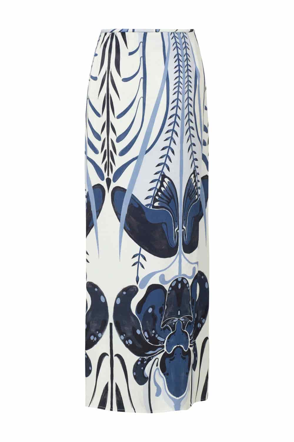 Falda ming ivory navy - miniatura 5