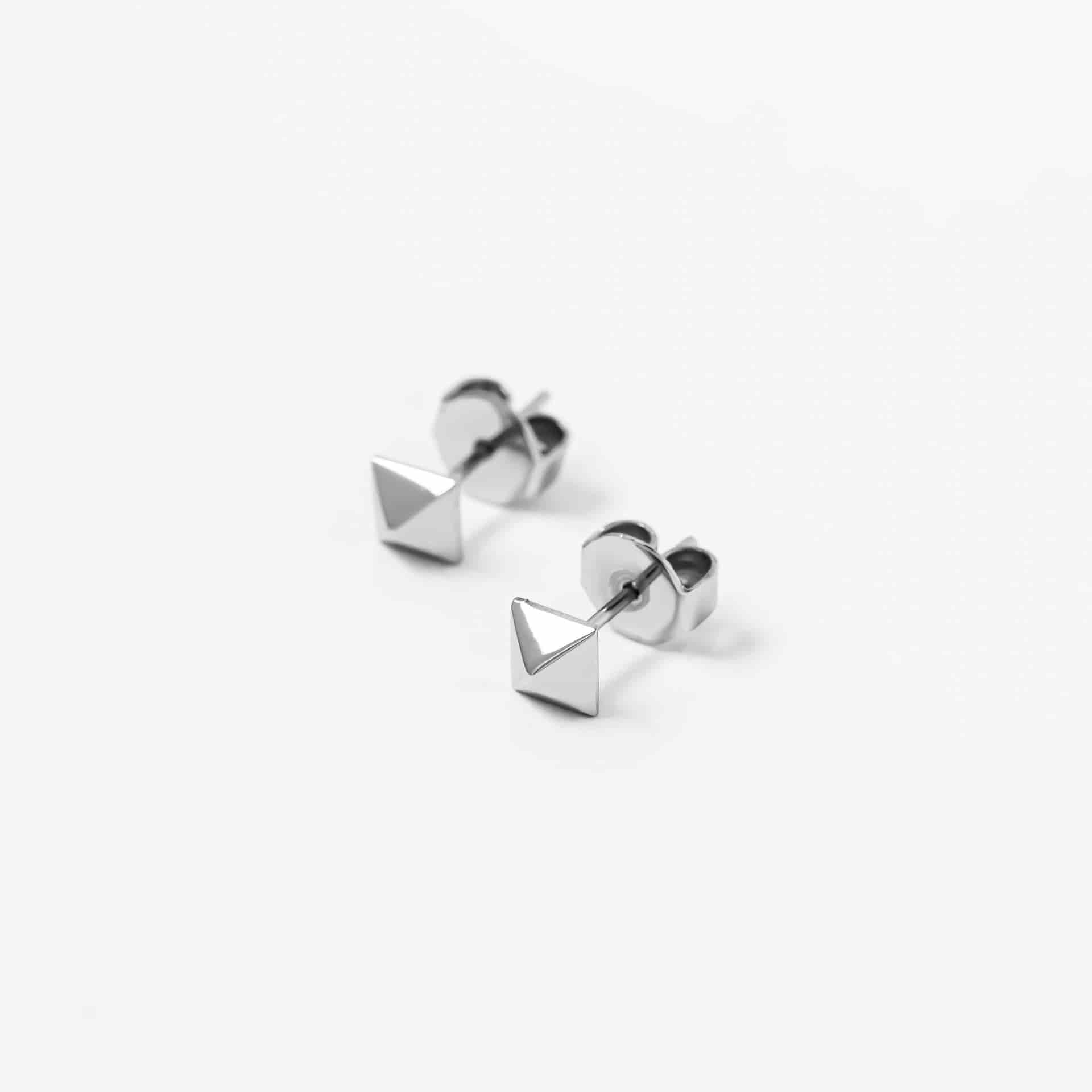 Aretes Kopik Mini Plateado - miniatura 2