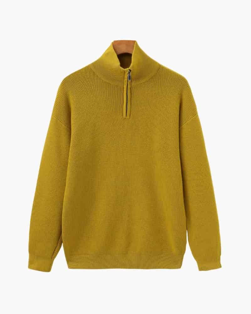 Refined Half-Zip Knit Pullover - miniatura 43