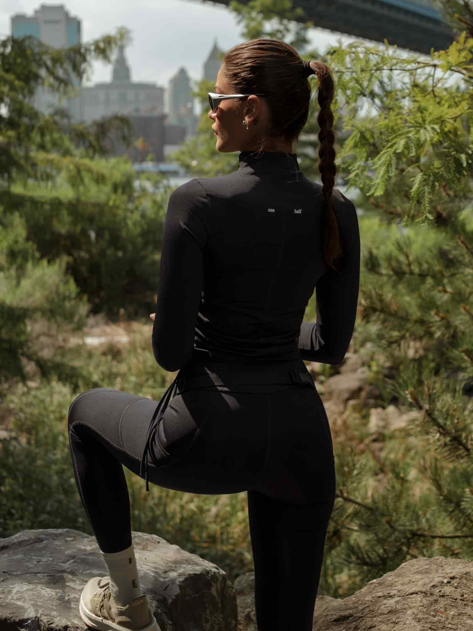 HIKING LEGGINGS - BLACK - miniatura 6