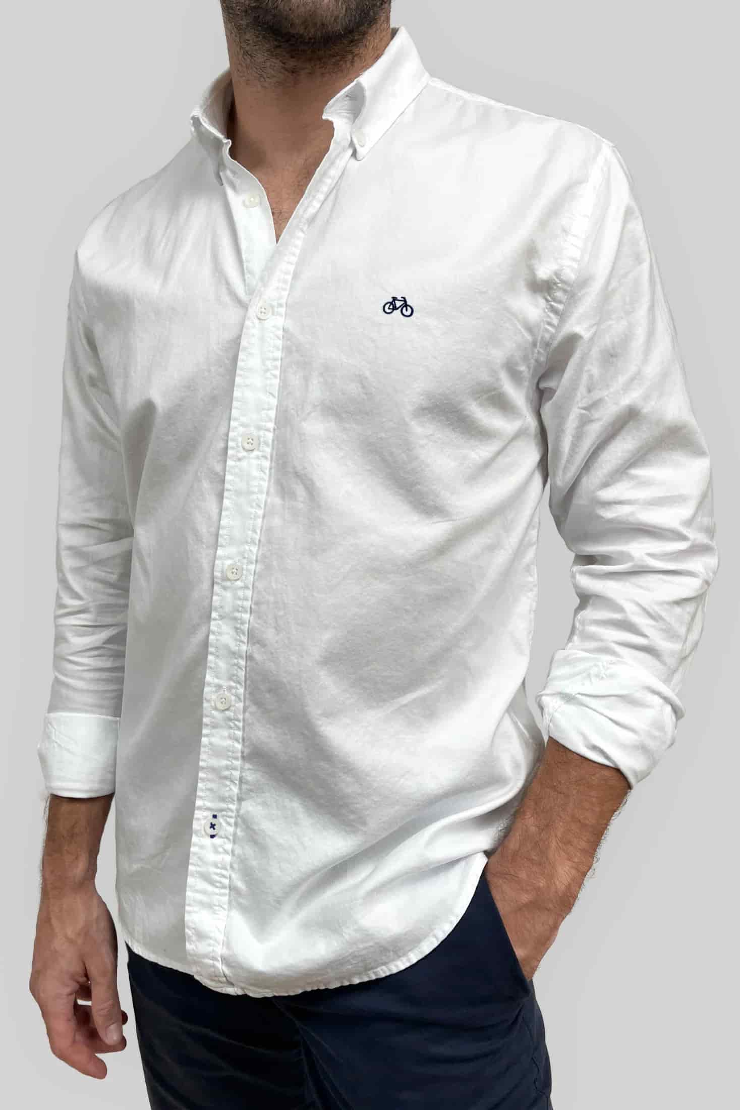 CAMISA OXFORD BLANCO - miniatura 5