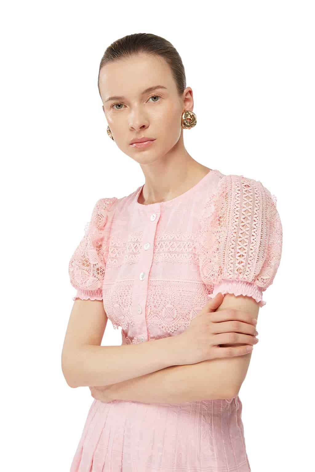 ETOILE MIDI DRESS PINK - miniatura 4