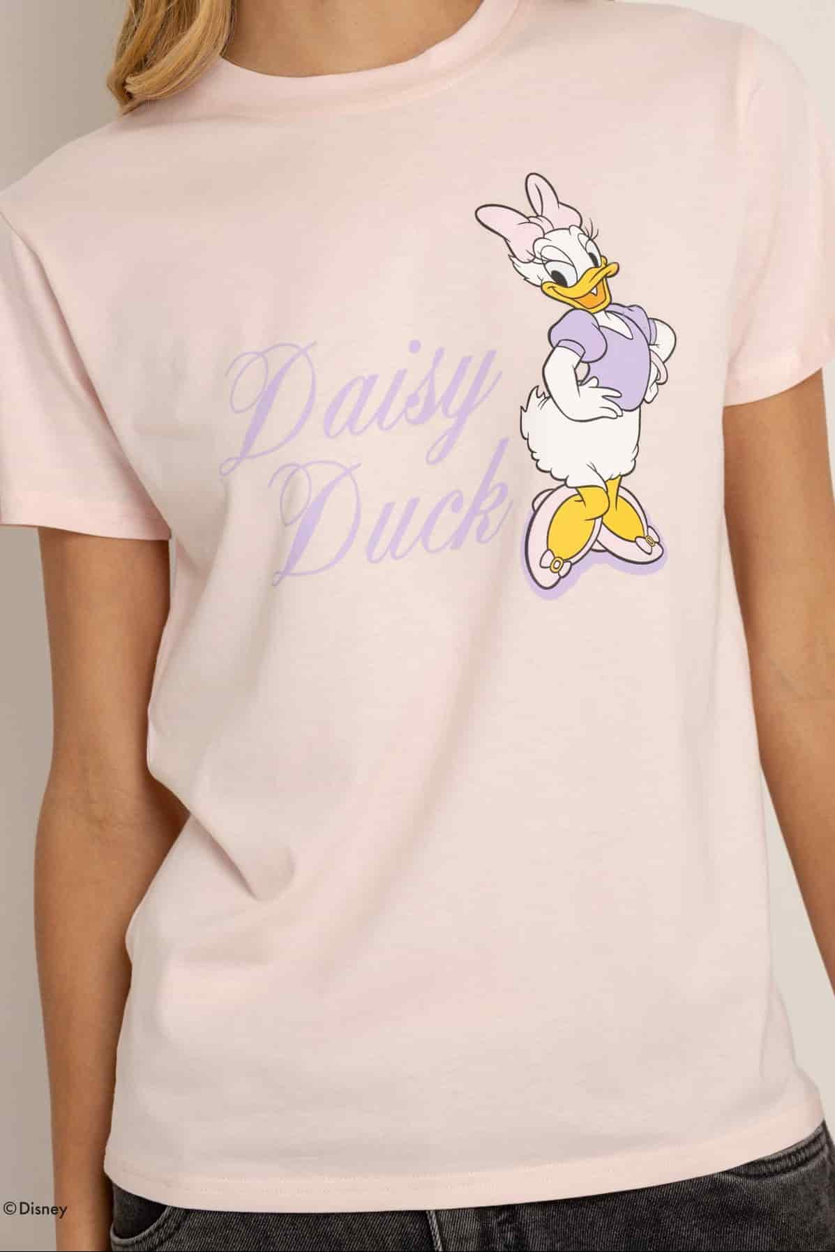 T-Shirt Rosa Daisy Duck - miniatura 3