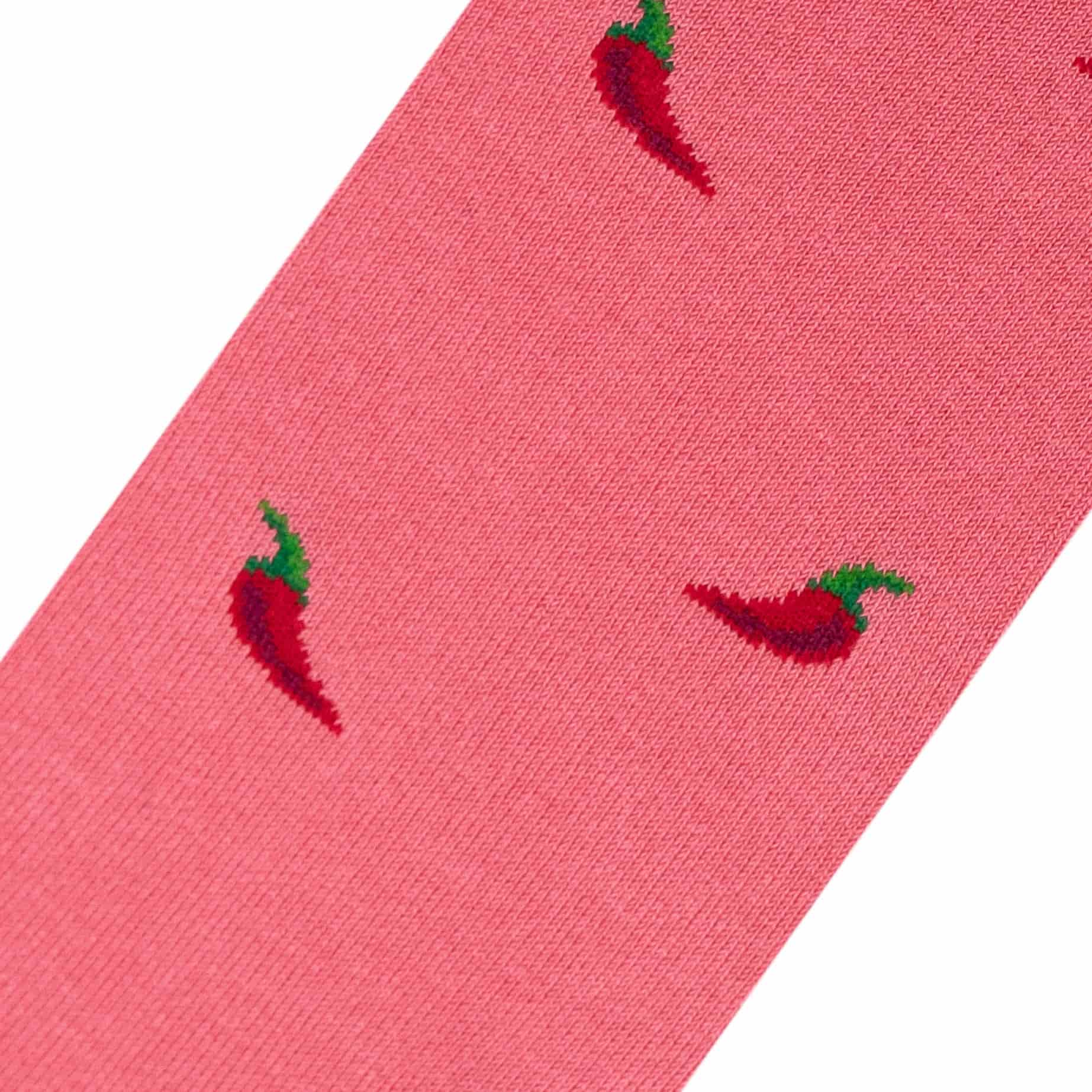 Medias Lazo Rosadas con Chiles - miniatura 3