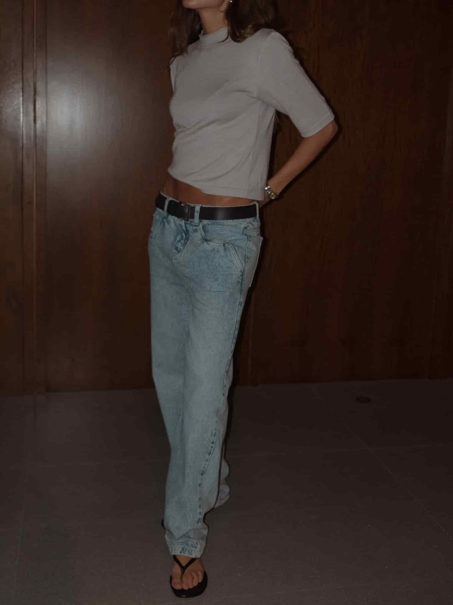 NOT SO MODEST JEAN - OLD LIGHT BLUE - miniatura 10