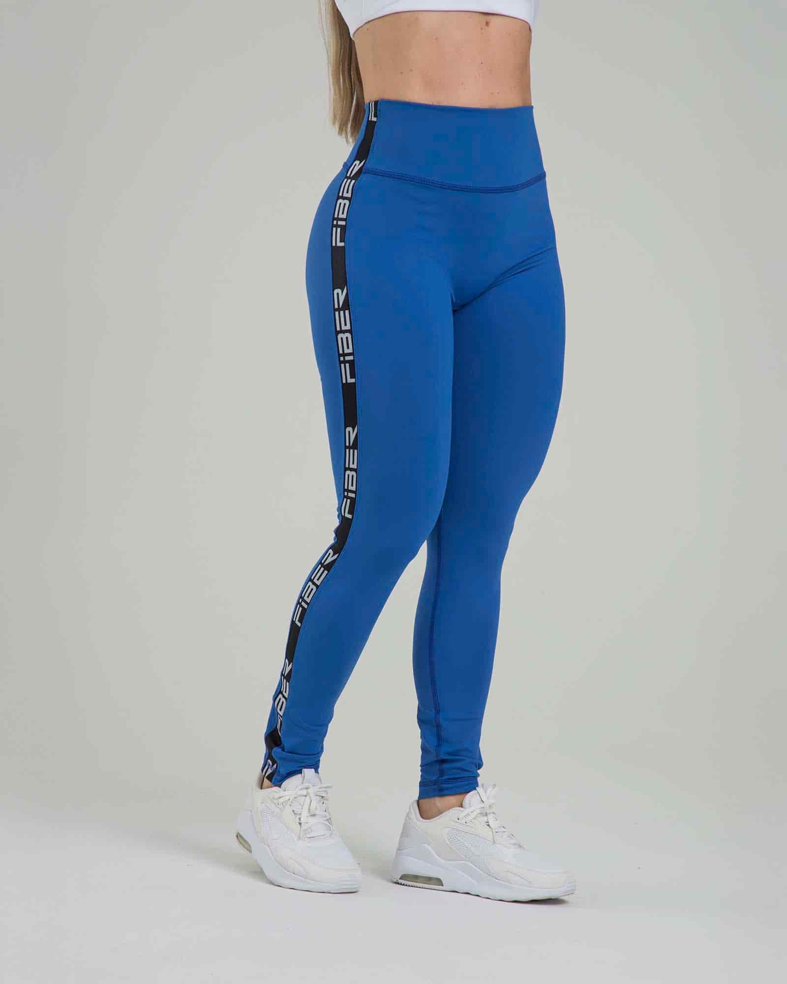 Leggings bold edge azul rey lumen FIBER - miniatura 2