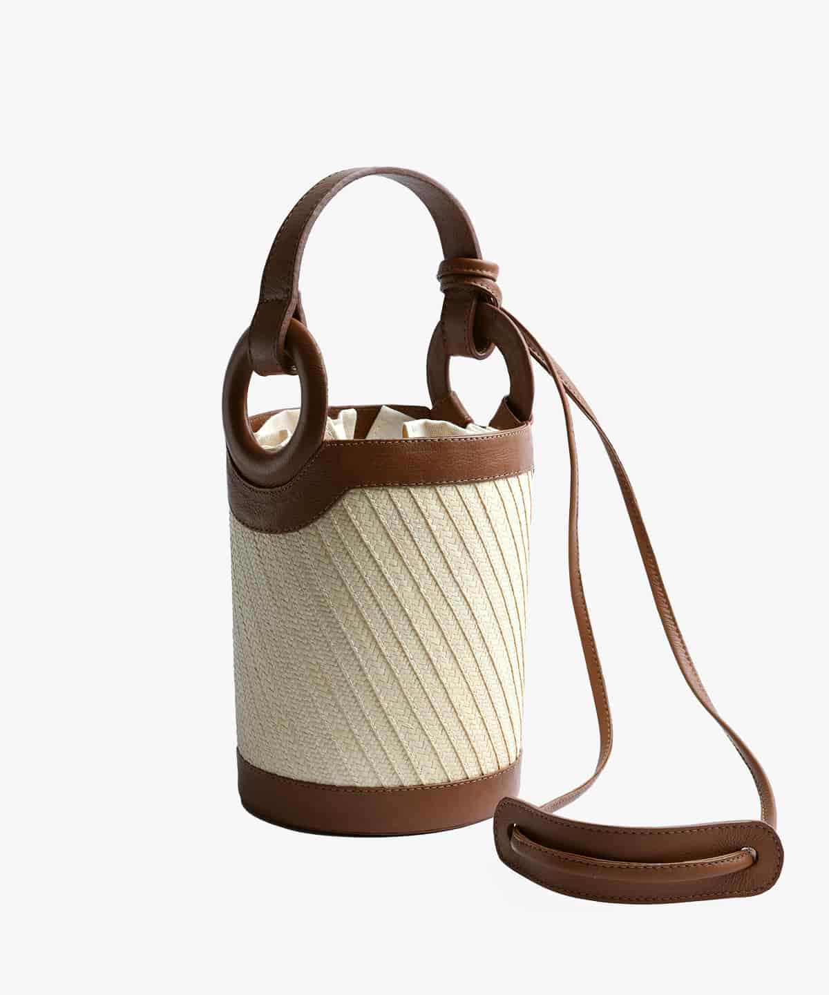 Tolú in Raffia and Leather - miniatura 3