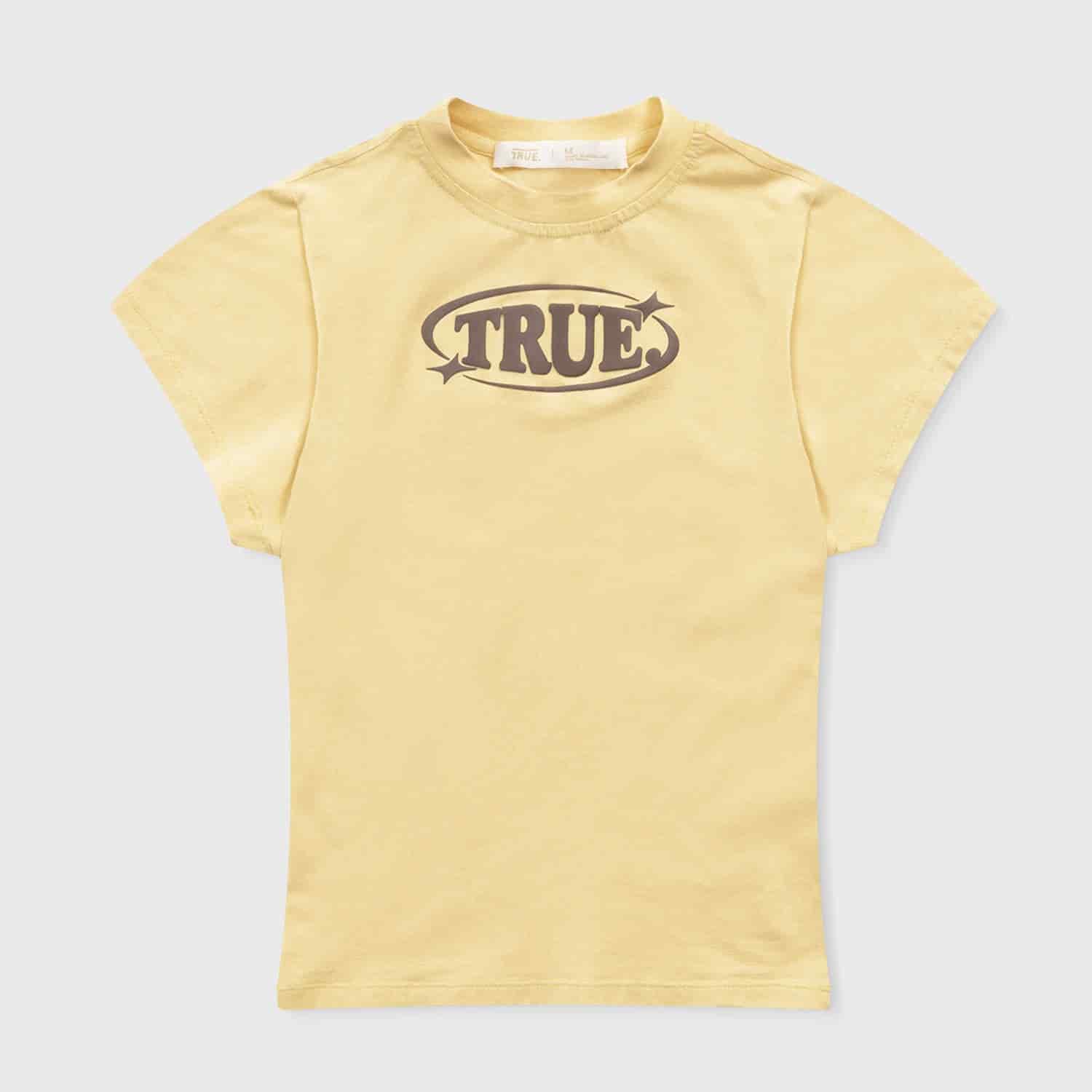Pastel Fitted Tee - Butter Yellow - miniatura 3
